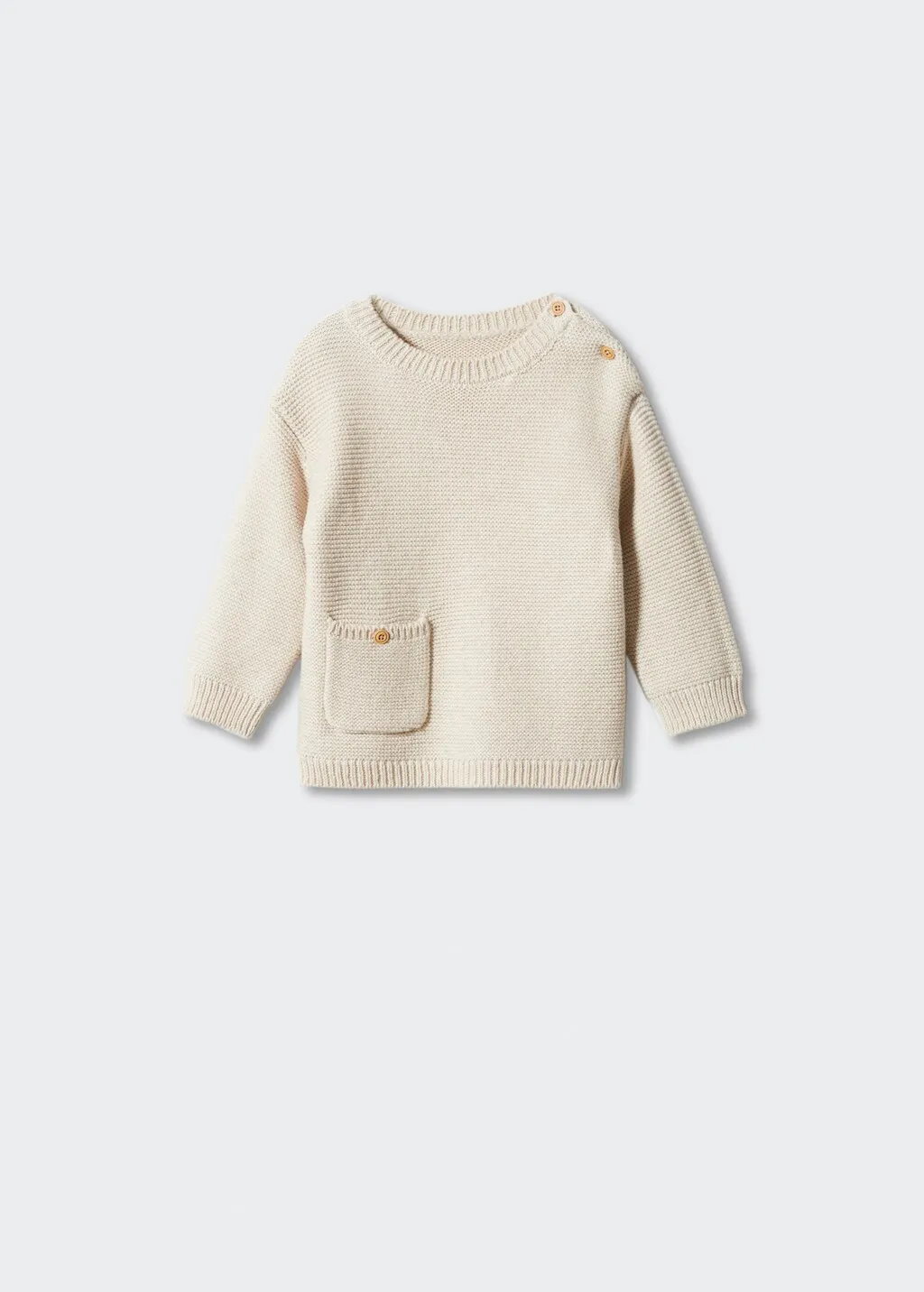 Pullover melangiato cotone