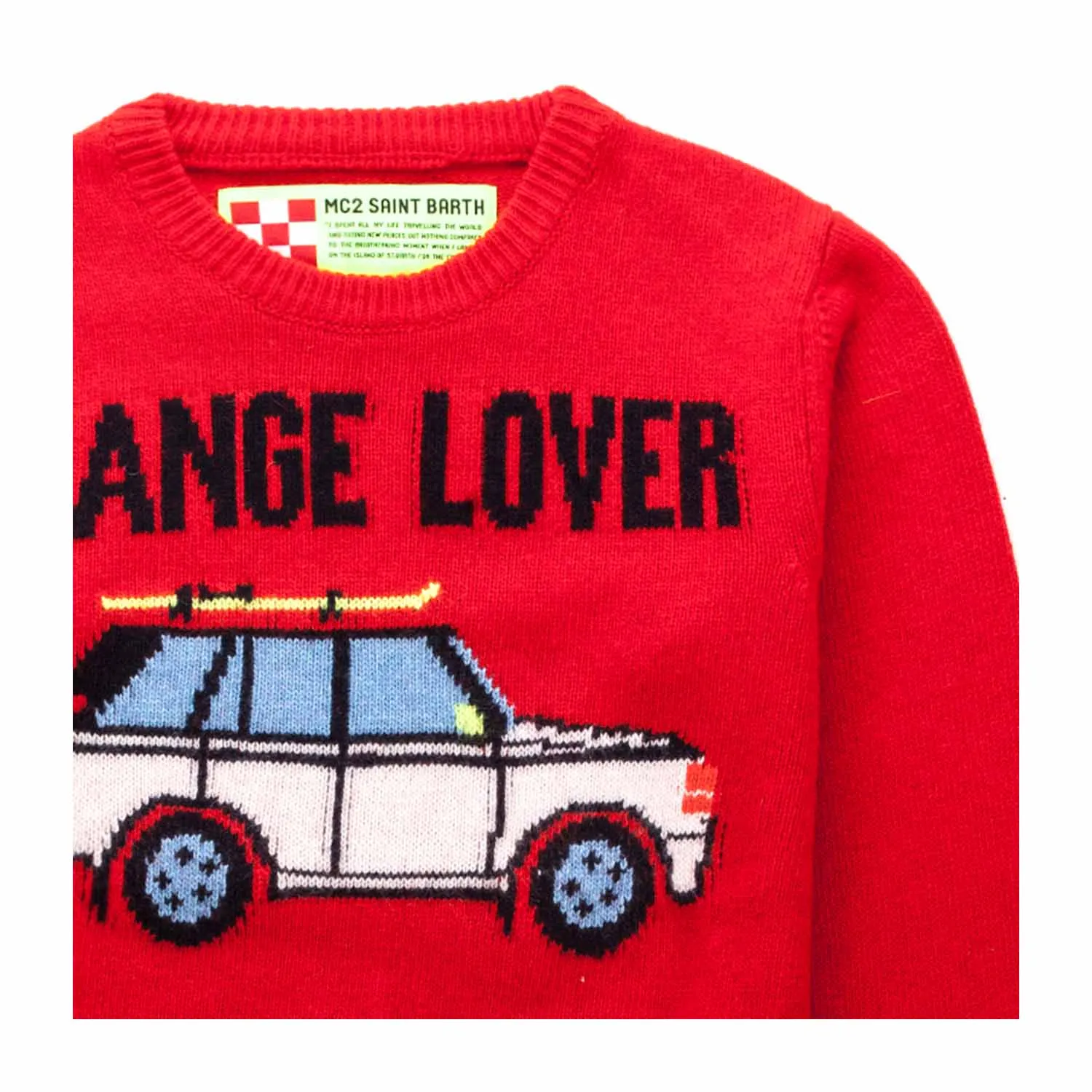 Pullover Rosso Bimbo