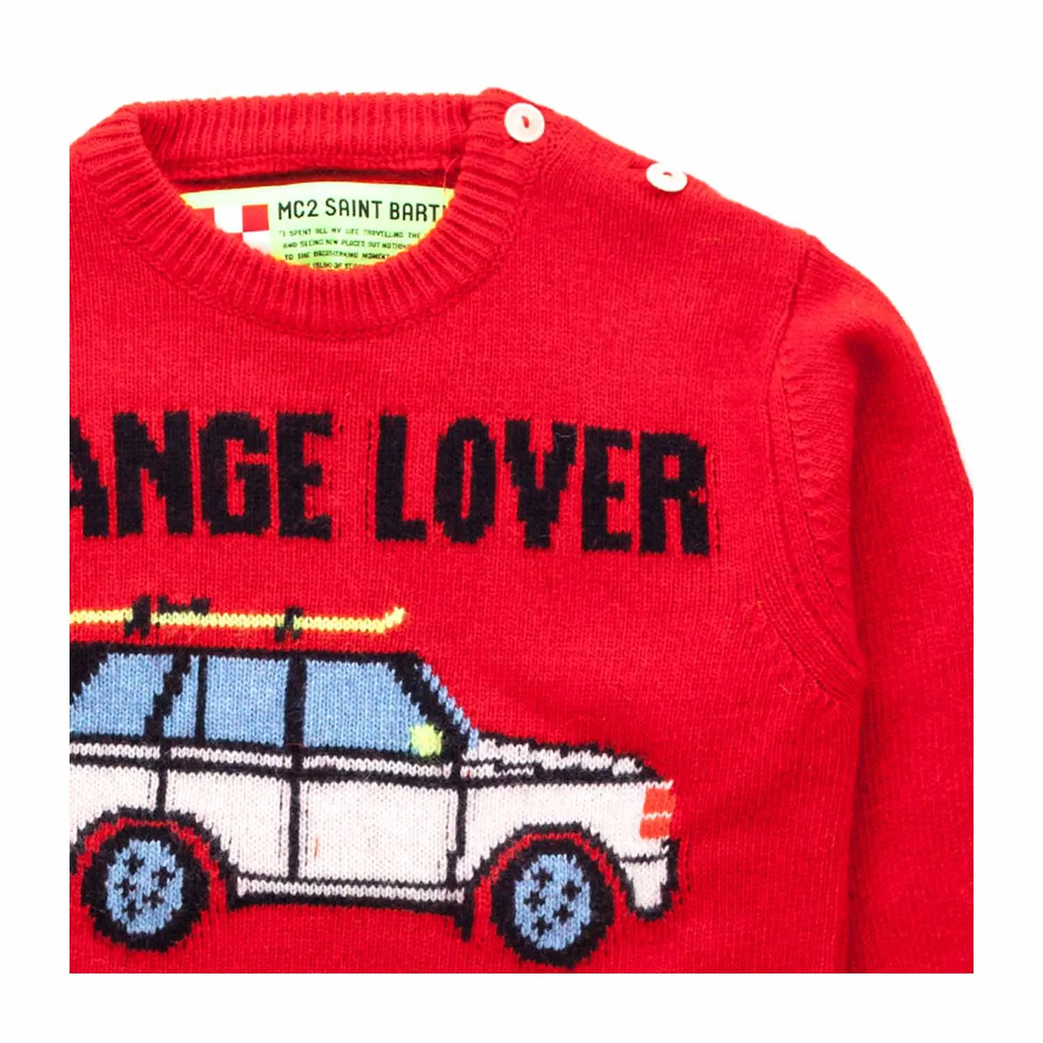 Pullover Rosso Bimbo