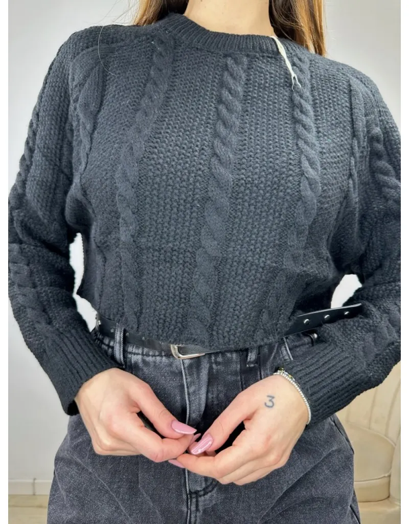 PULLOVER TRESY NERO