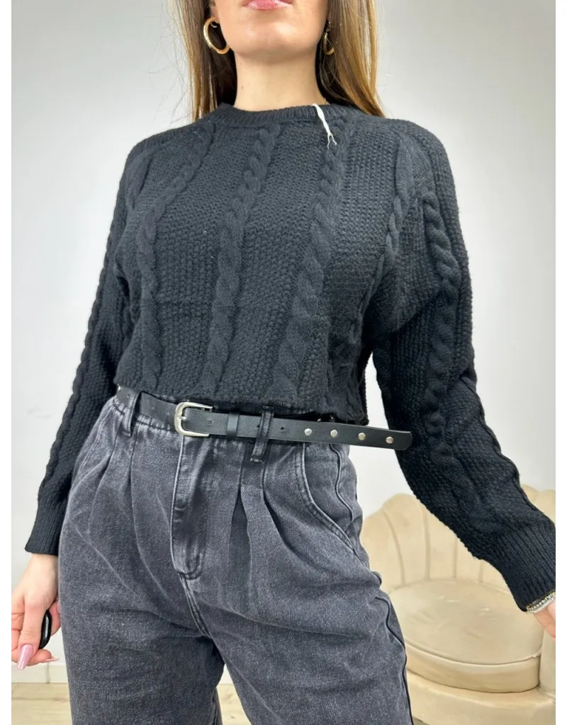 PULLOVER TRESY NERO
