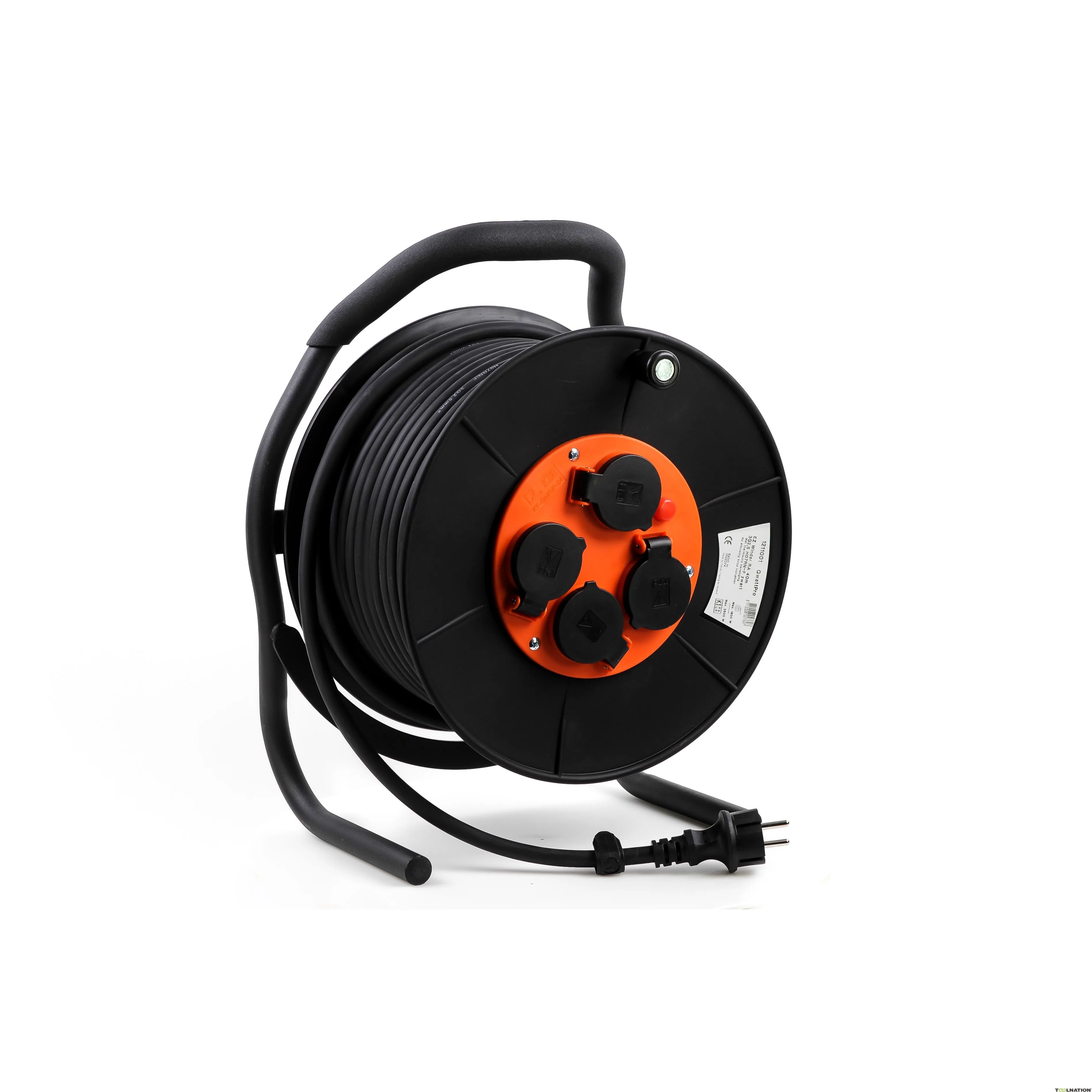 QwattPro 1211002 EZwinder ER300 avvolgicavo 50mtr 3x1,50