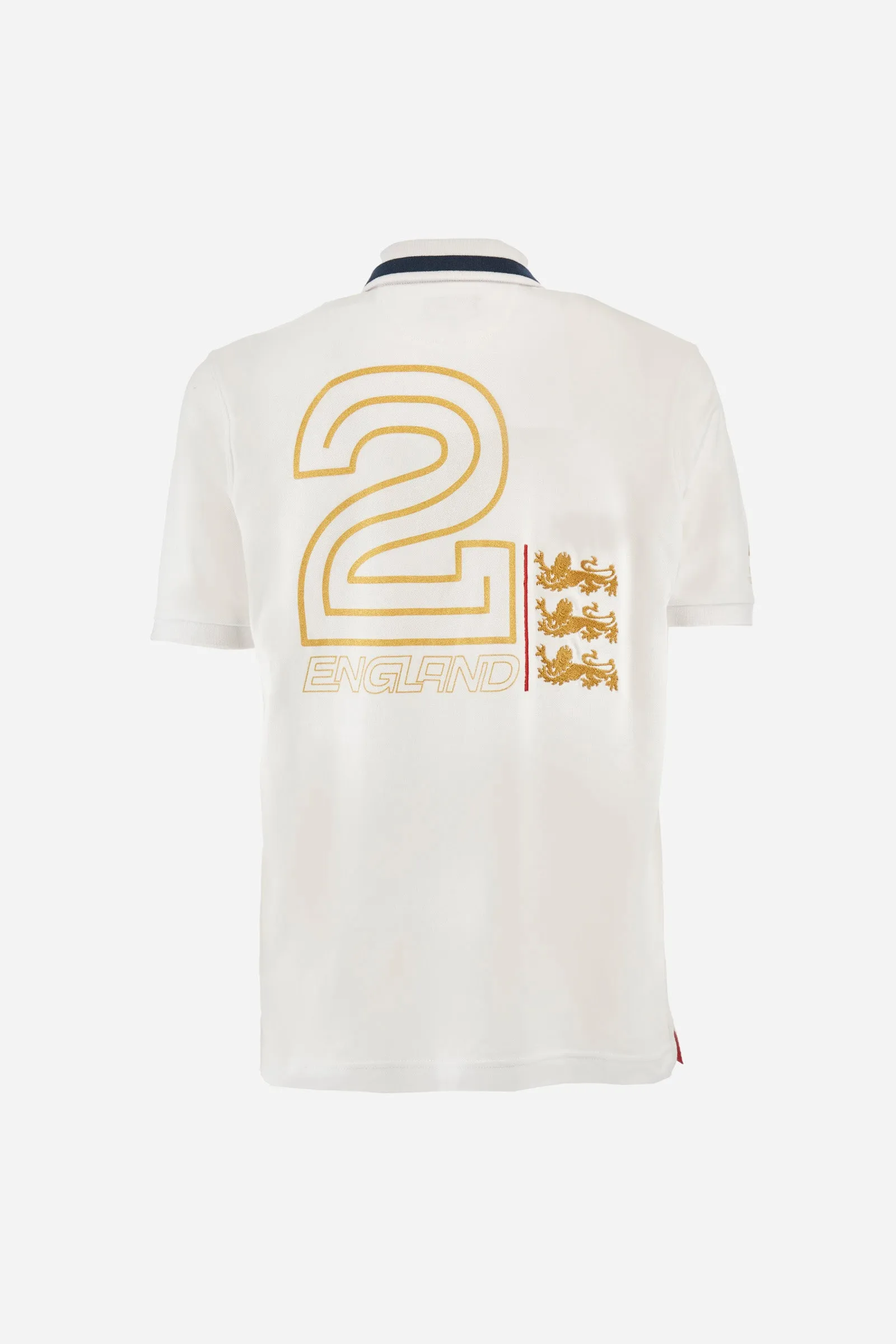 Regular-fit polo shirt in elasticated cotton - Yitzhak