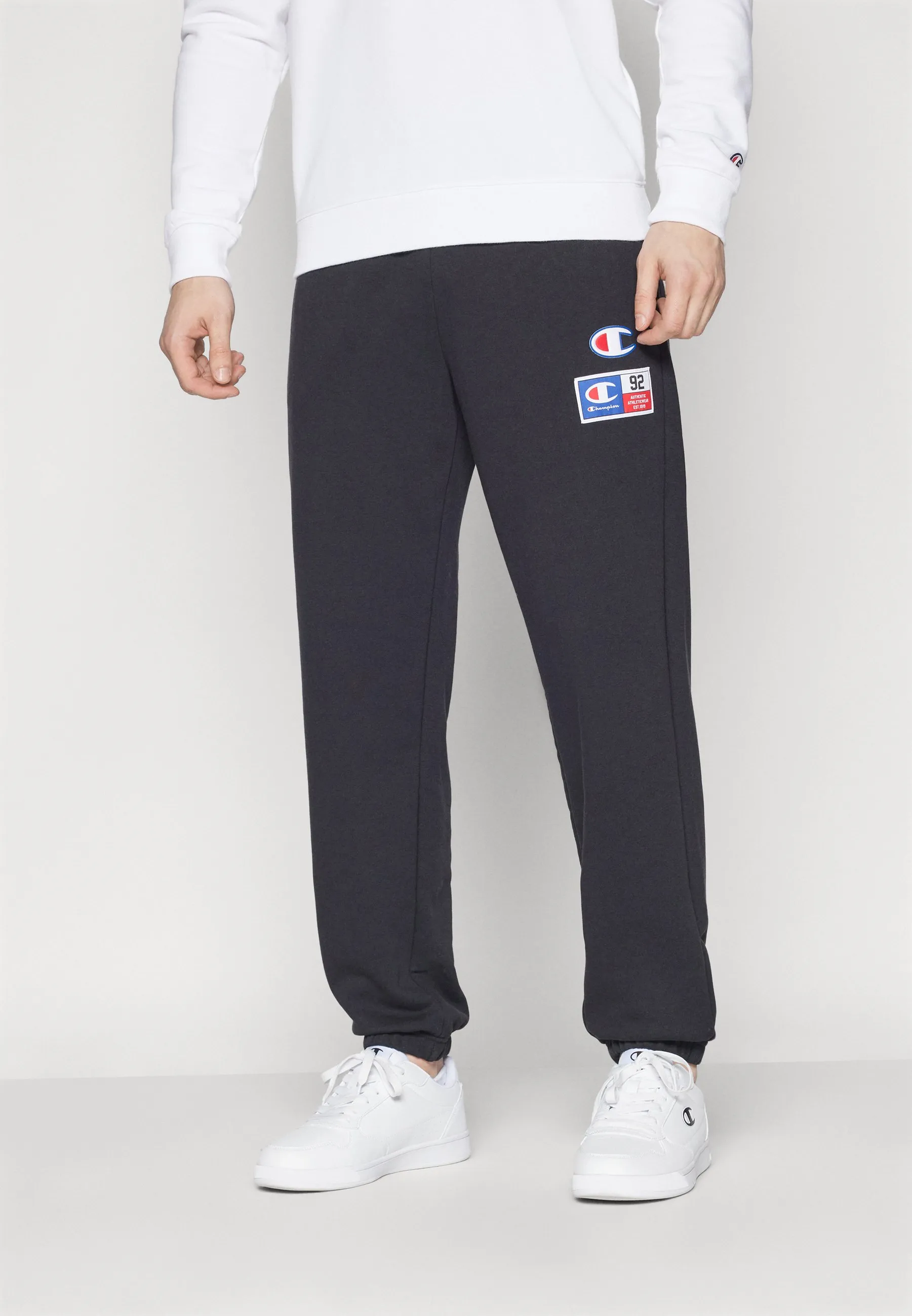 RETRO SPORT ELASTIC CUFF PANTS - Pantaloni sportivi