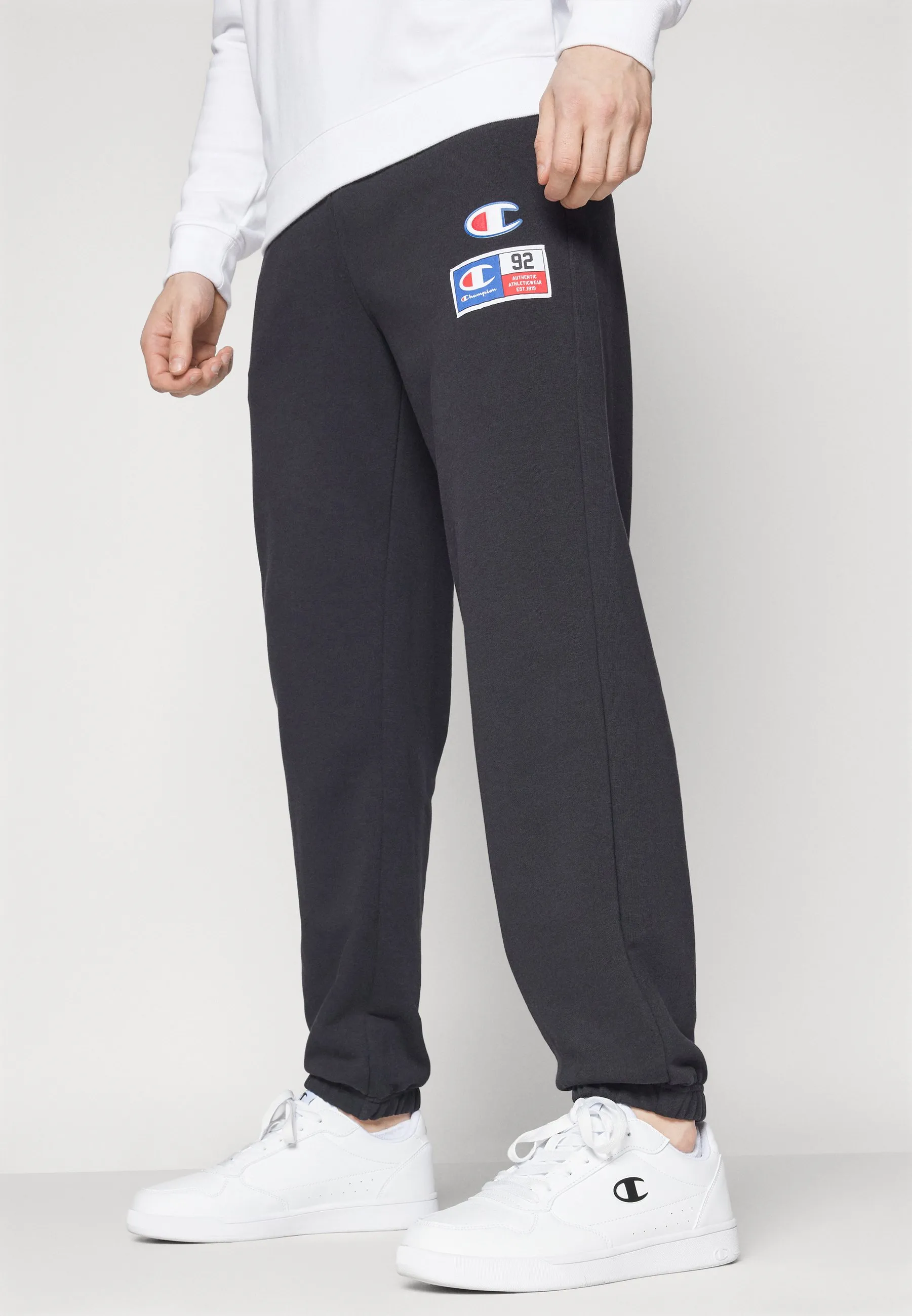 RETRO SPORT ELASTIC CUFF PANTS - Pantaloni sportivi