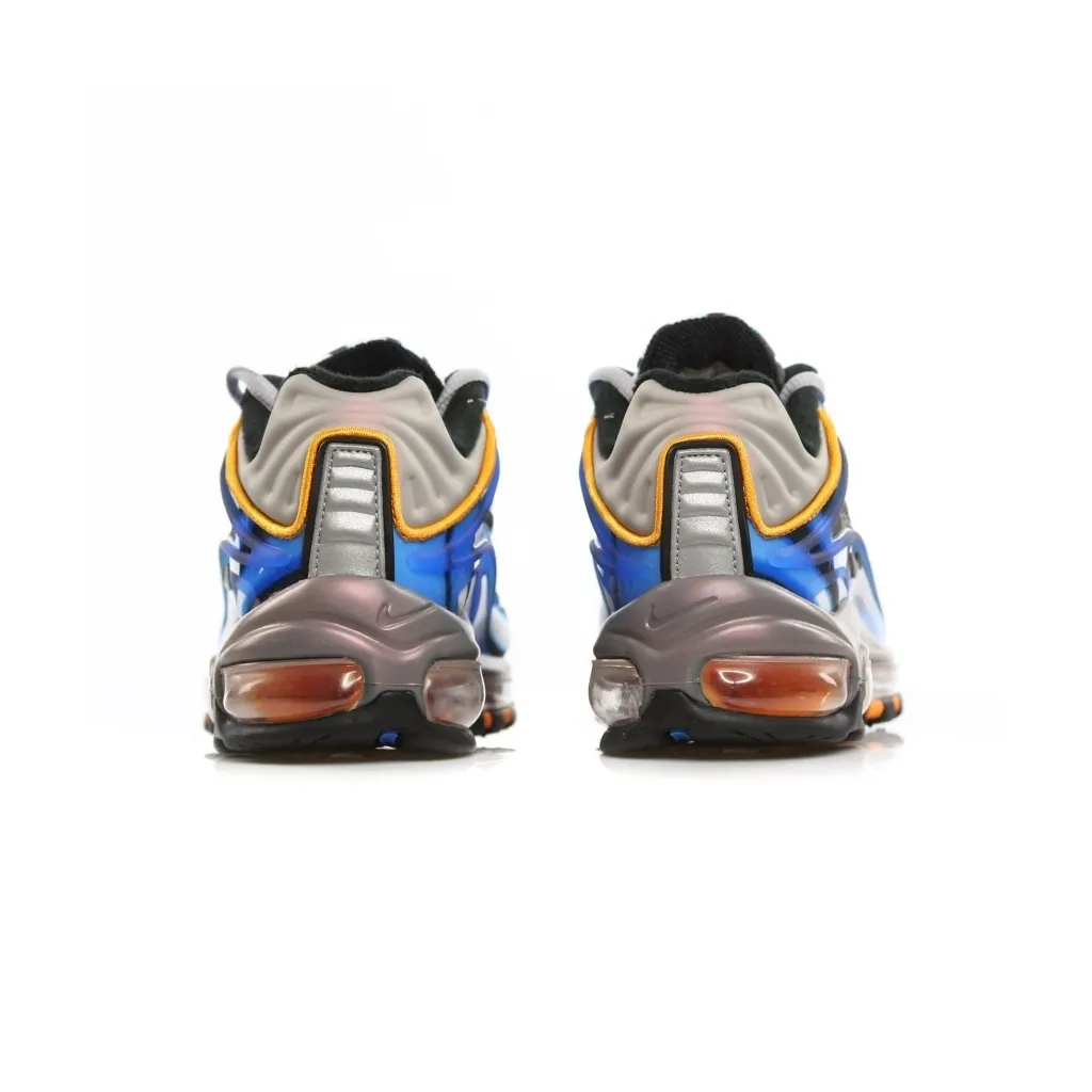 SCARPA BASSA AIR MAX DELUXE PHOTOBLUE/WOLFGREY/ORANGE PEEL/BLACK
