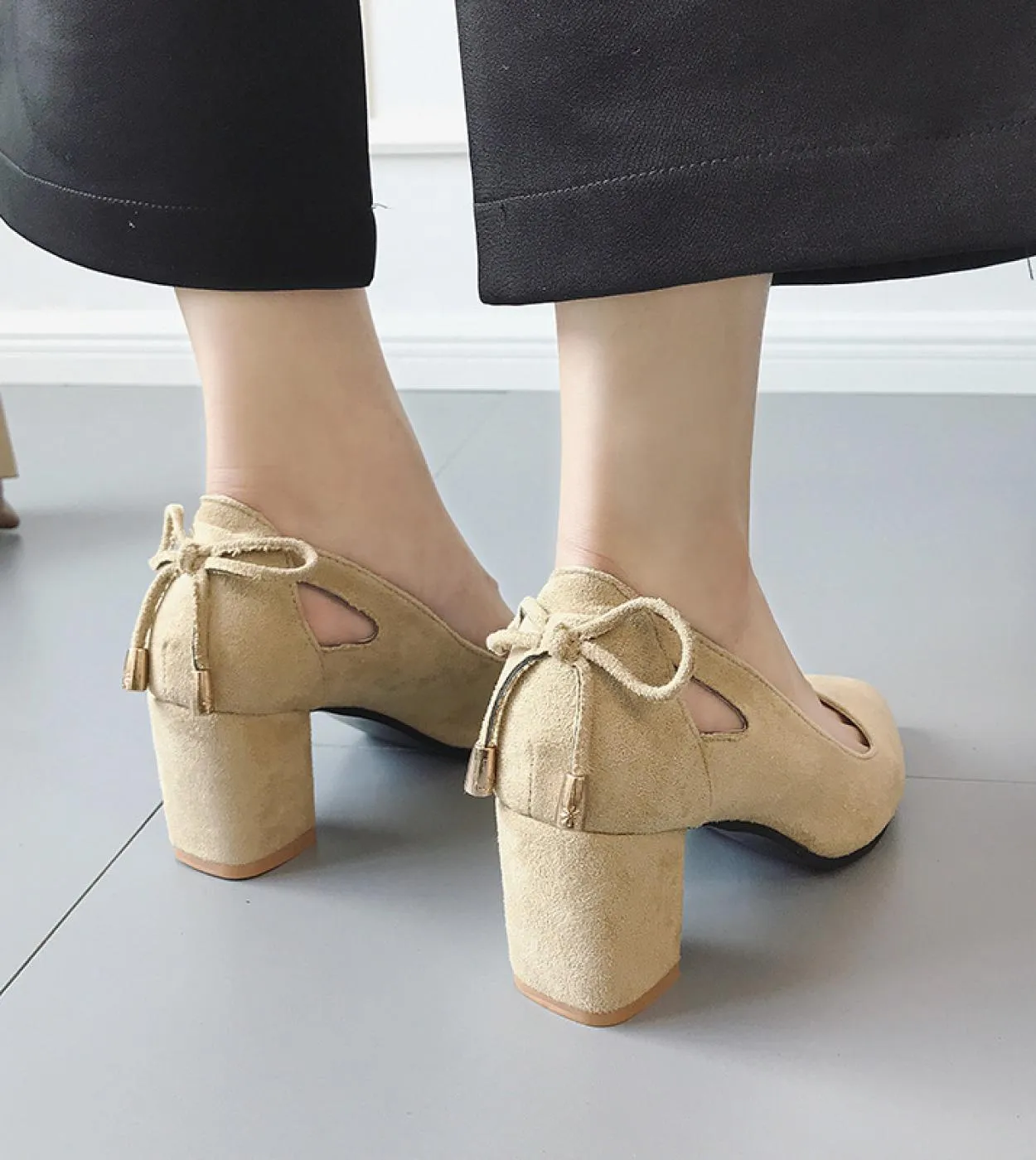 Scarpe da donna Décolleté con tacco alto Décolleté con tacco alto Donna 2023 Nuove scarpe a punta