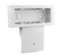 Scatola per Utenze Interasse 100 (6 Moduli) TRIS2000 Bianco Ral 9010 Canalplast TRS13BE