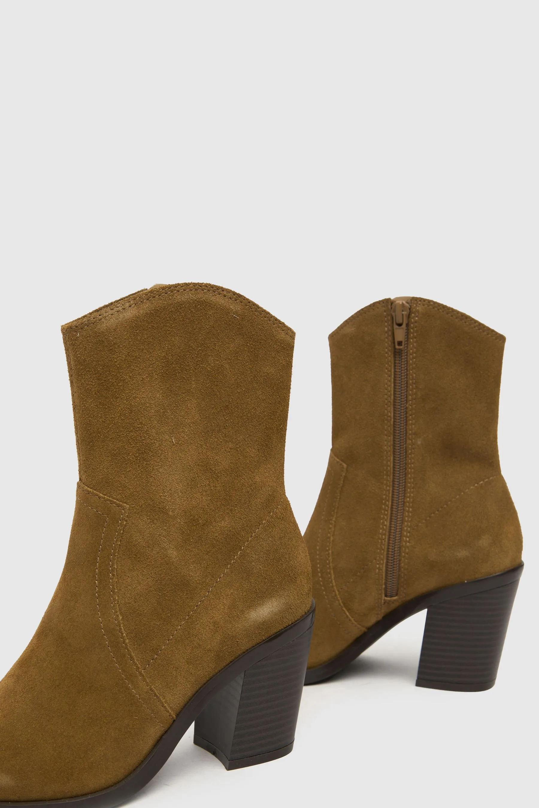 Schuh Angelo - Stivali western scamosciati
