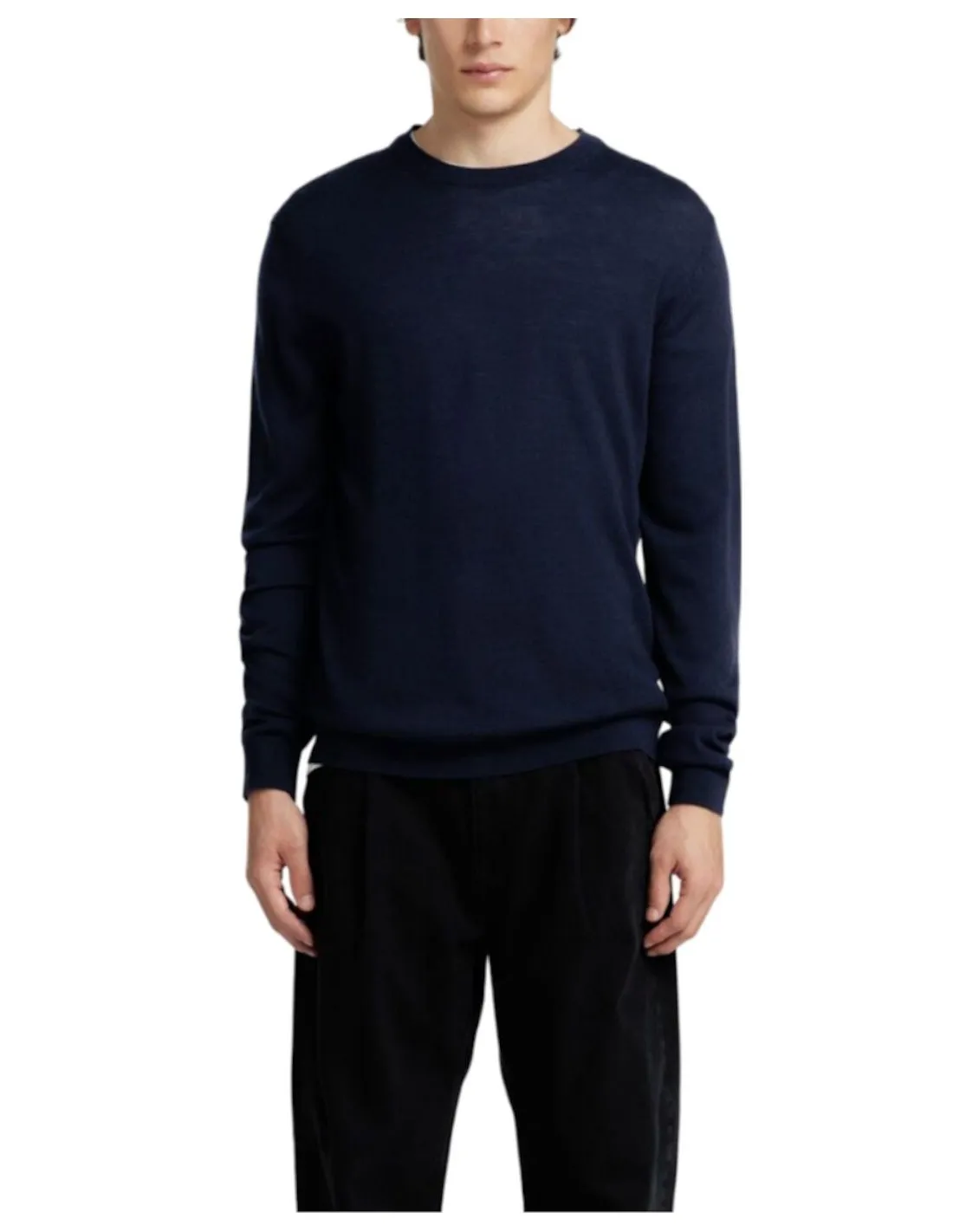 SELECTED PULLOVER UOMO SLHTRAY LS KNIT MERINO CREW