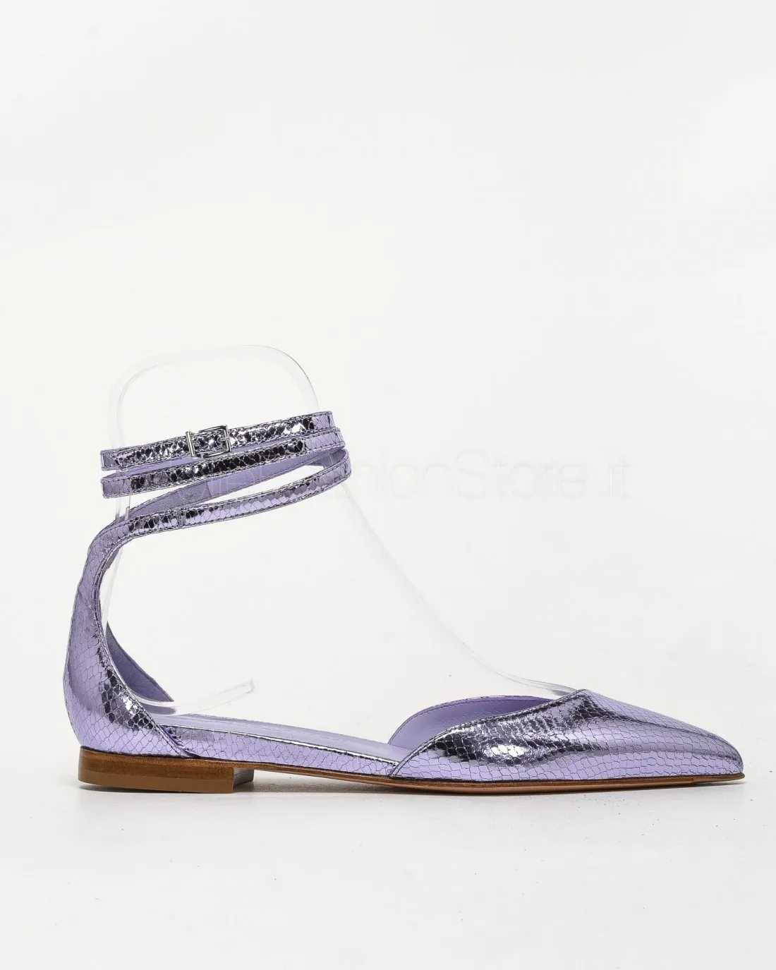 ---------------  ---------------  ---------------  ---------------  --------------Sergio Levantesi Laminated Ballerina with Snak