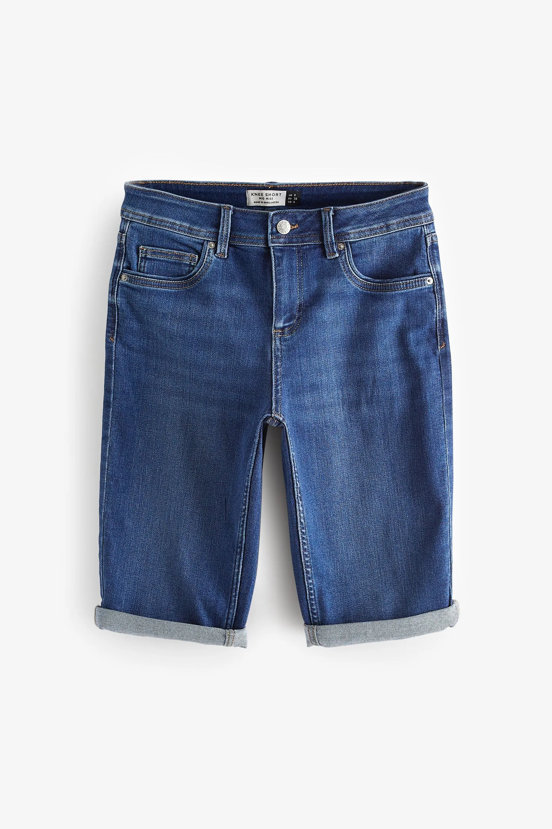 shorts Denim al ginocchio