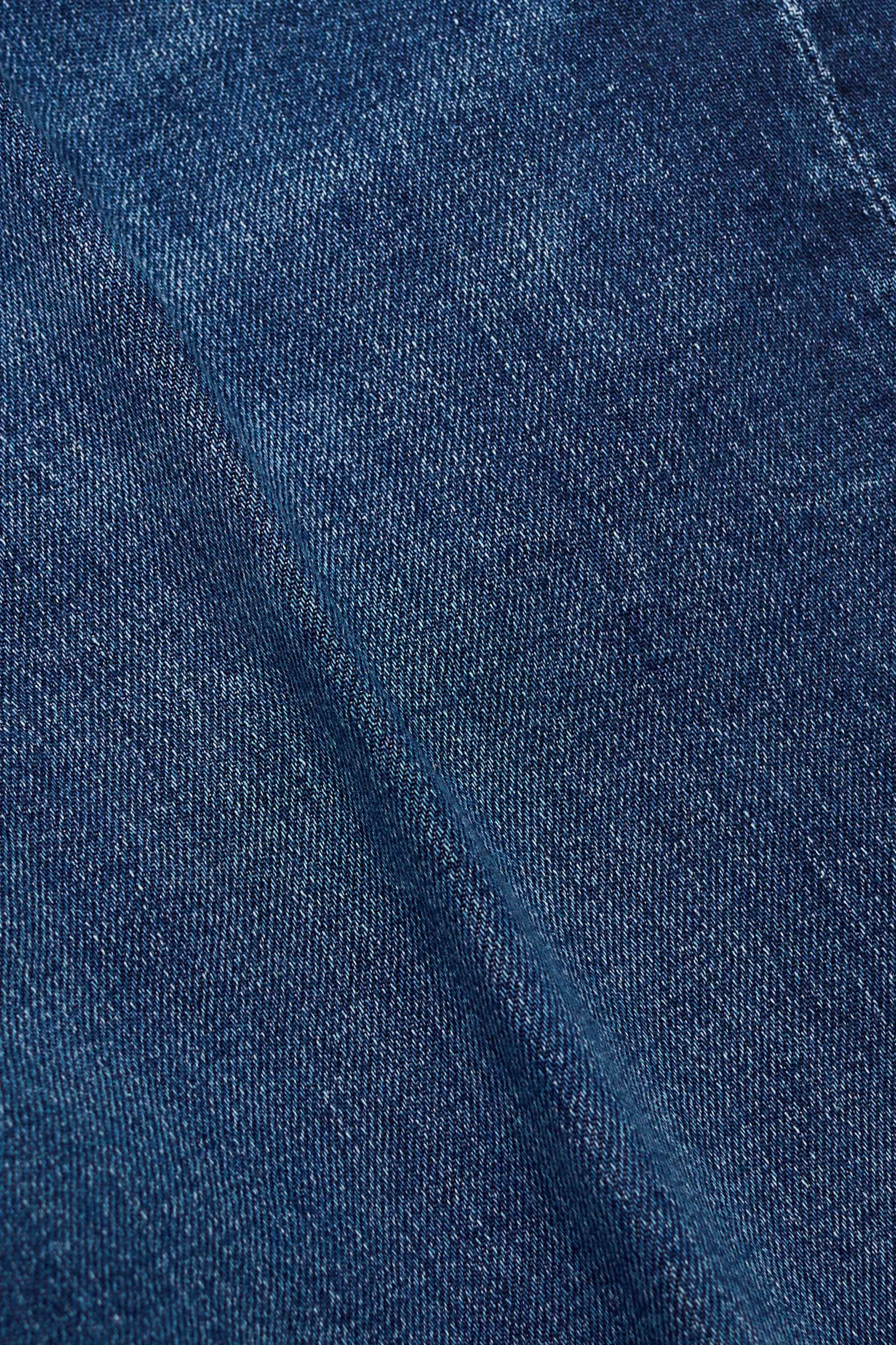 Shorts in denim dritti a vita media