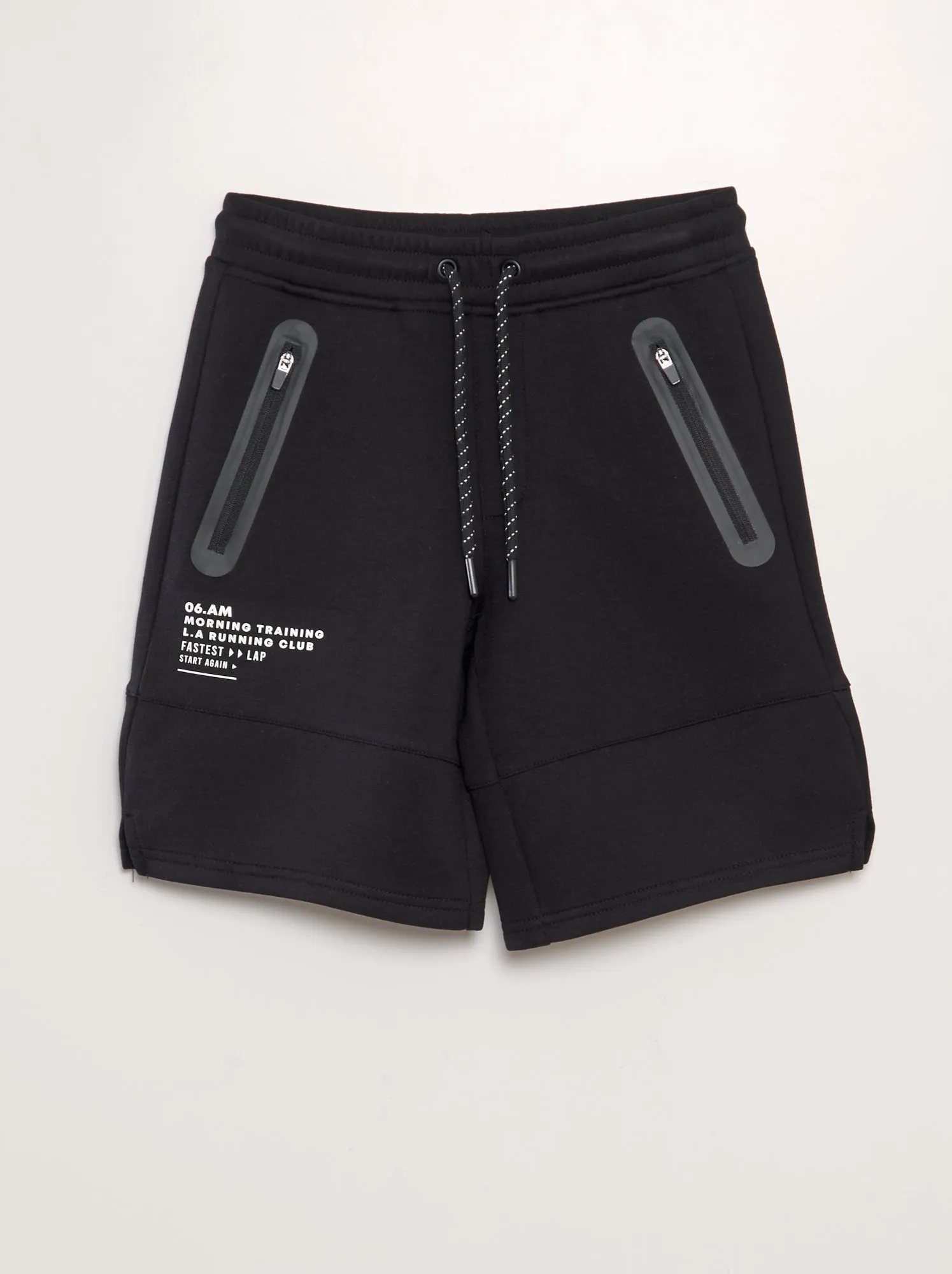 Shorts in neoprene - NERO