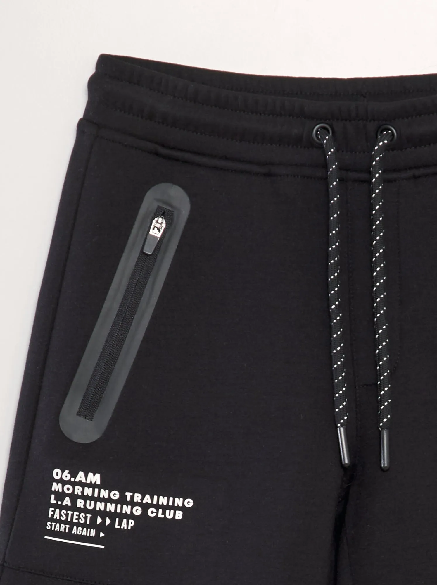Shorts in neoprene - NERO