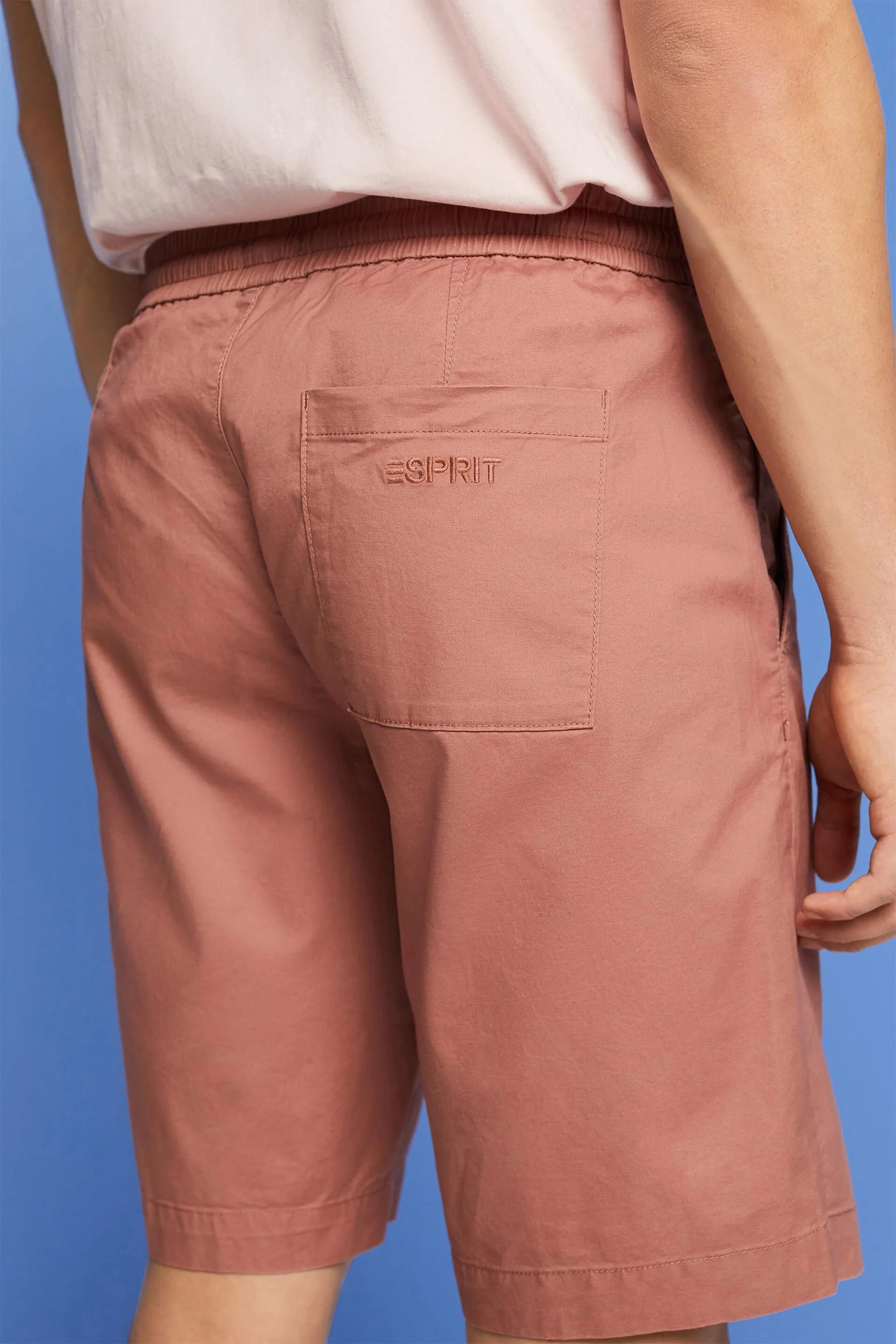 Shorts in twill di cotone