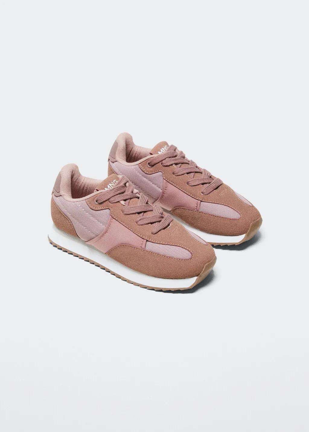 Sneaker combinate lacci