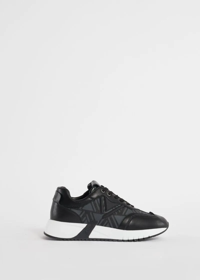 Sneaker running con stampa