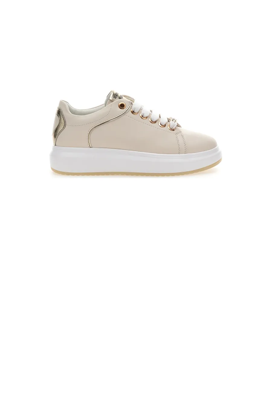 Sneakers Beige con Lacci Mariella Burani 50280