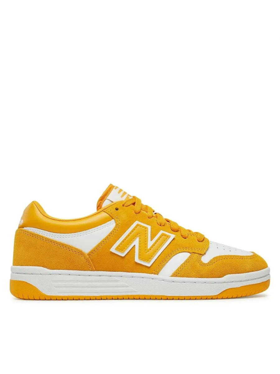SNEAKERS  NEW BALANCE BB480LWA WHITE/YELLOW