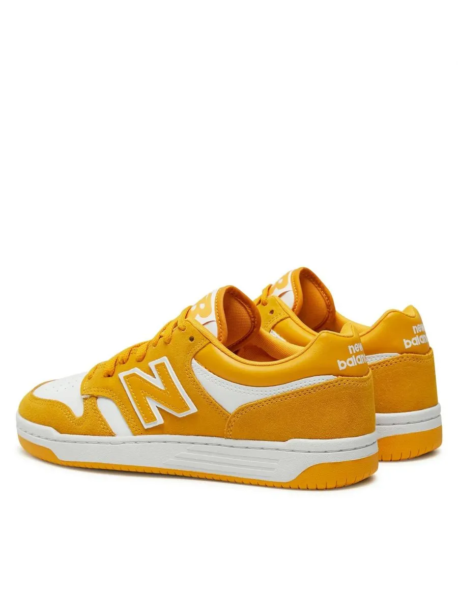 SNEAKERS  NEW BALANCE BB480LWA WHITE/YELLOW