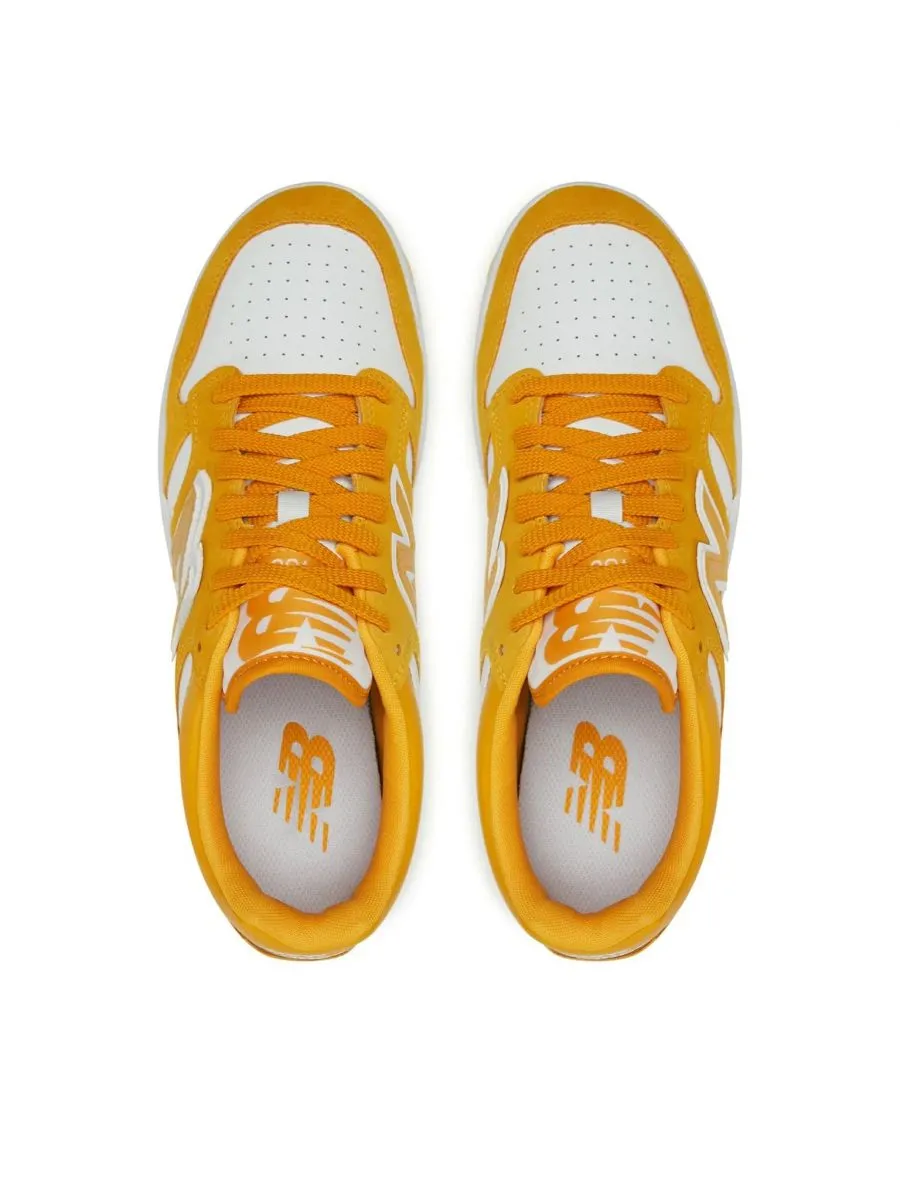 SNEAKERS  NEW BALANCE BB480LWA WHITE/YELLOW
