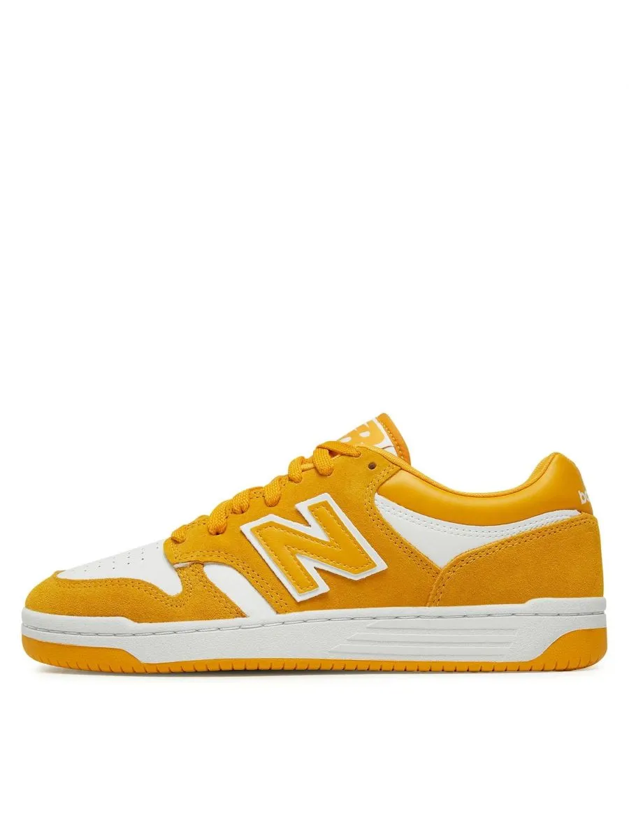 SNEAKERS  NEW BALANCE BB480LWA WHITE/YELLOW