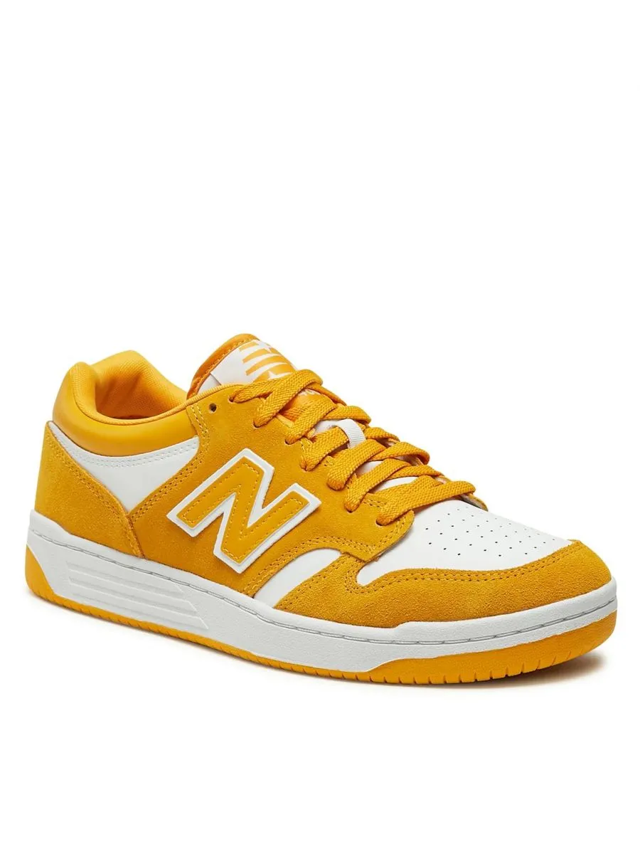 SNEAKERS  NEW BALANCE BB480LWA WHITE/YELLOW