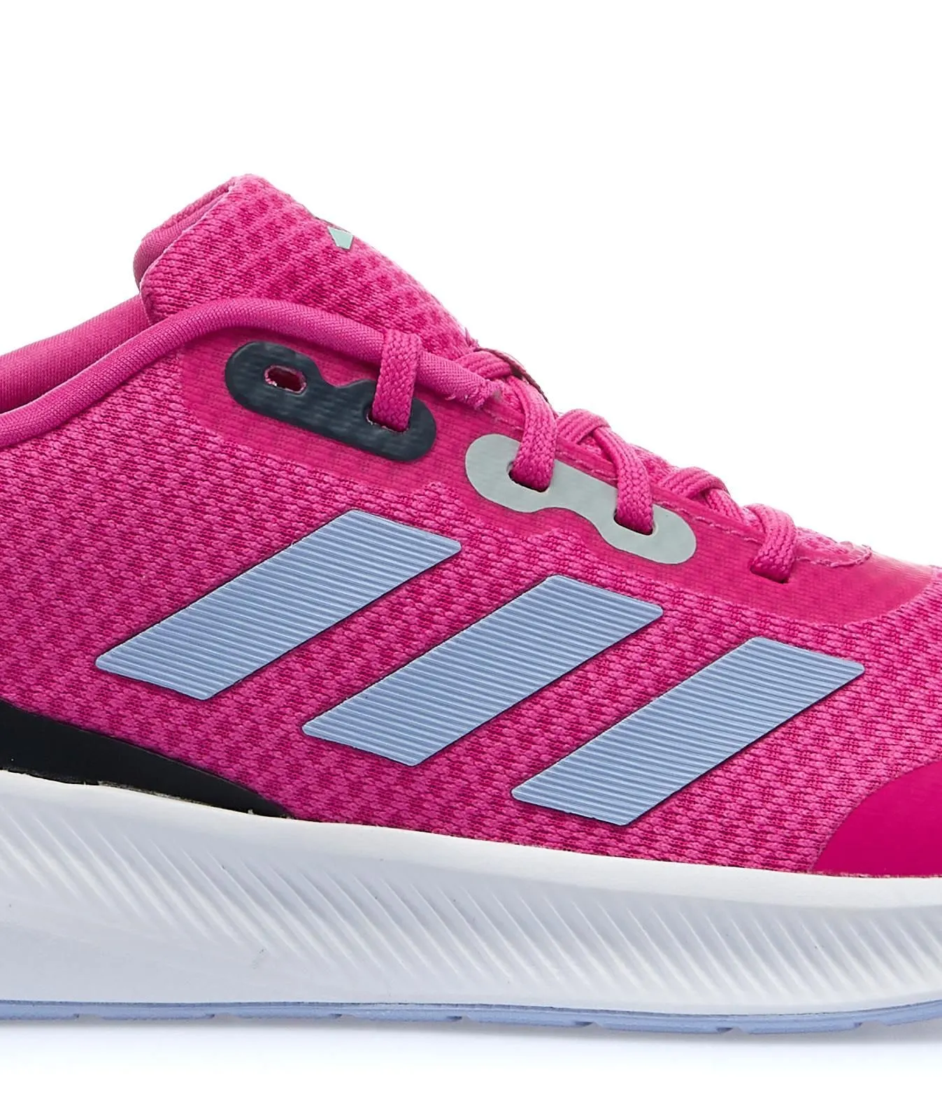 Sneakers running da ragazza RunFalcon fucsia con lacci