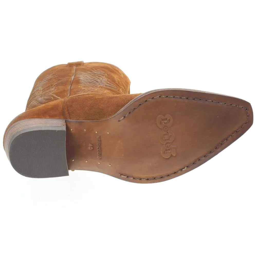 Stivali Texani in Suede