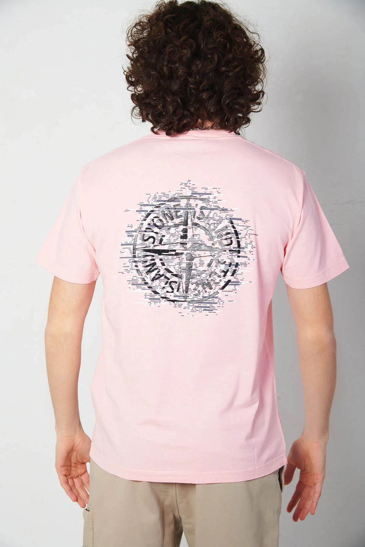 STONE ISLAND T- shirt manica corta in jersey di cotone