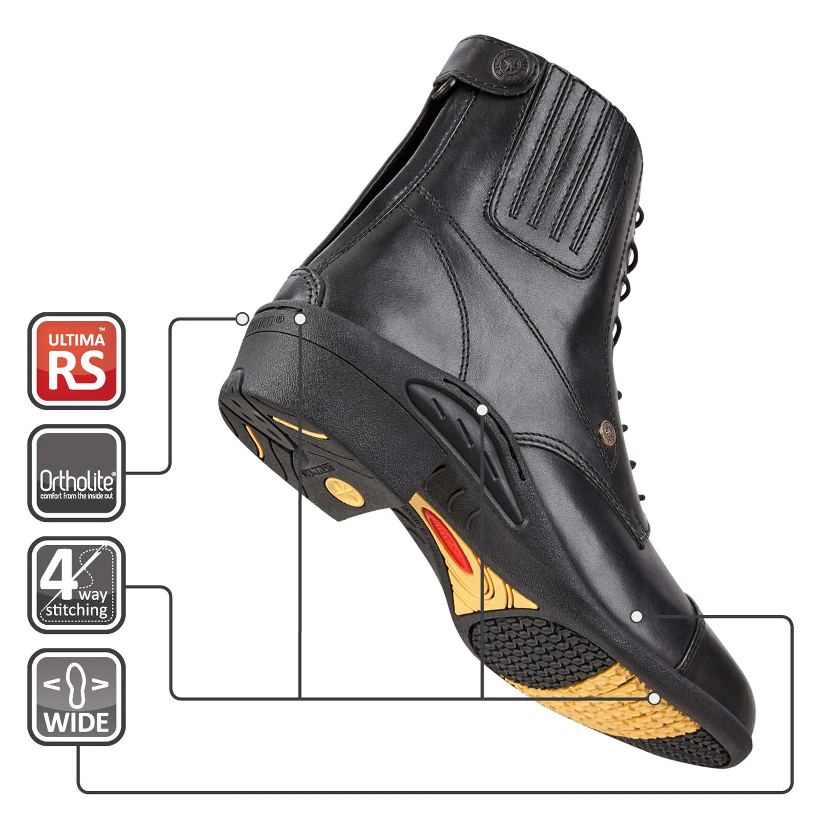 Suedwind Footwear Calzature Ultima BZ con lacci
