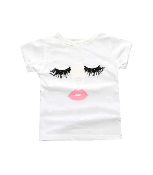 T-shirt baby eyelash