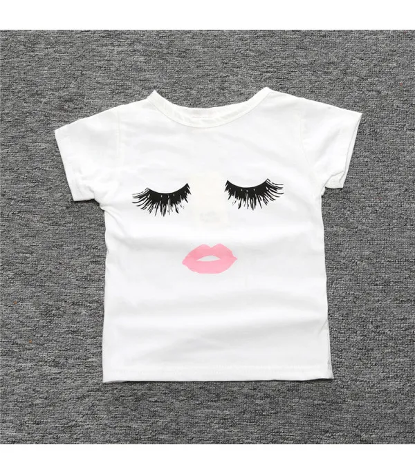 T-shirt baby eyelash