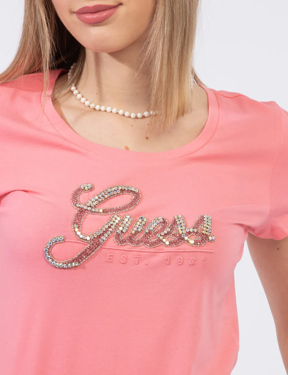 T-shirt Guess Rosa