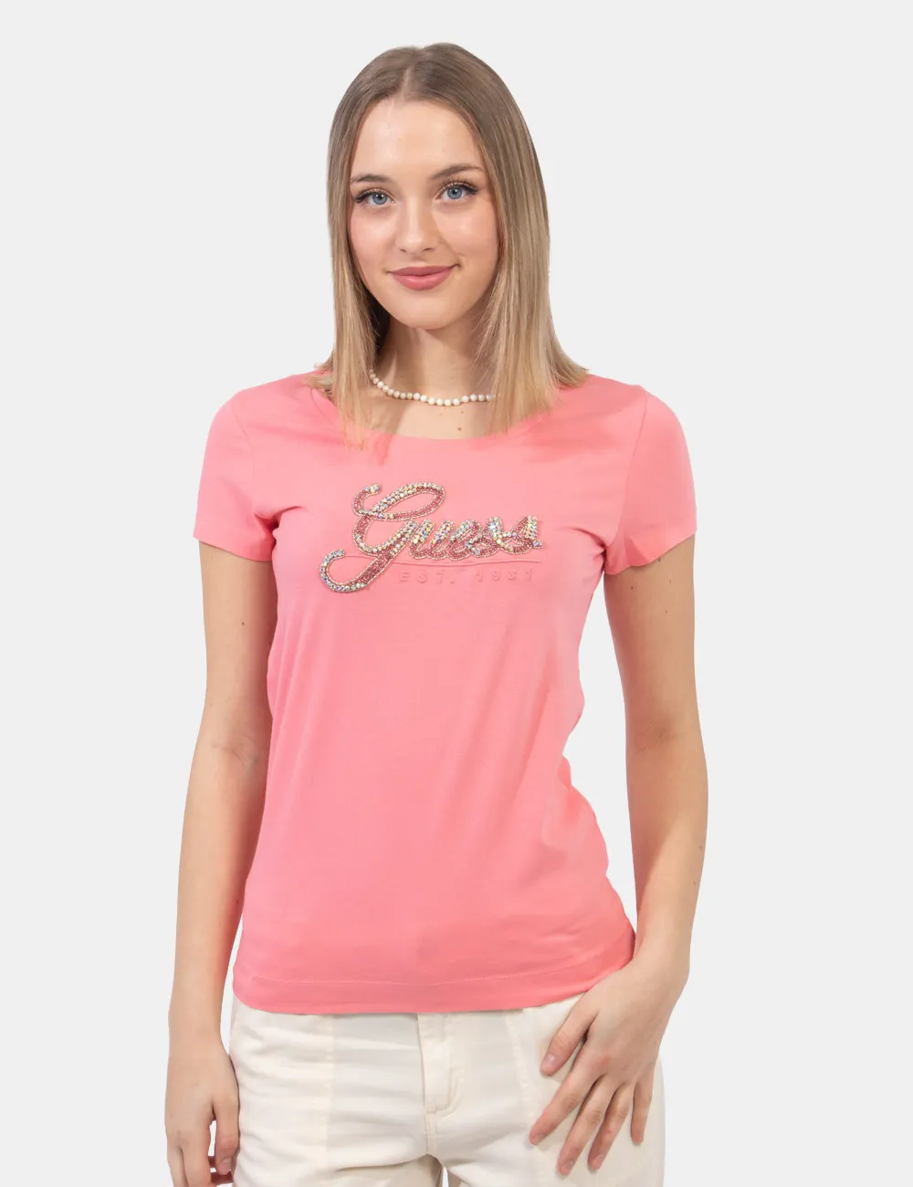 T-shirt Guess Rosa