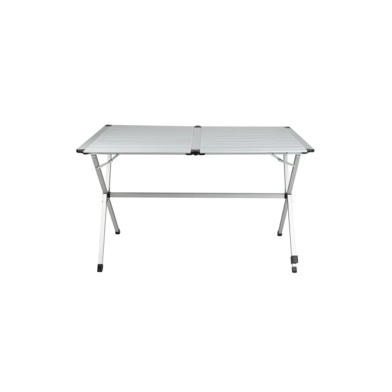 TAVOLO PIEGHEVOLE ALLUMINIO MIDLAND BAYA CM 140 X 80 6 POSTI