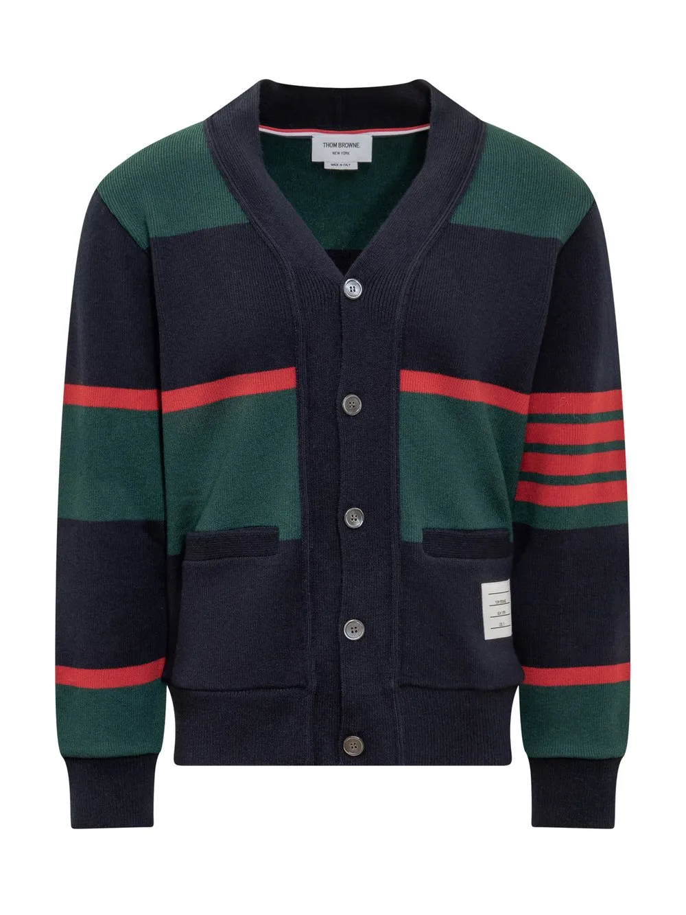 THOM BROWNE Cardigan a Righe 