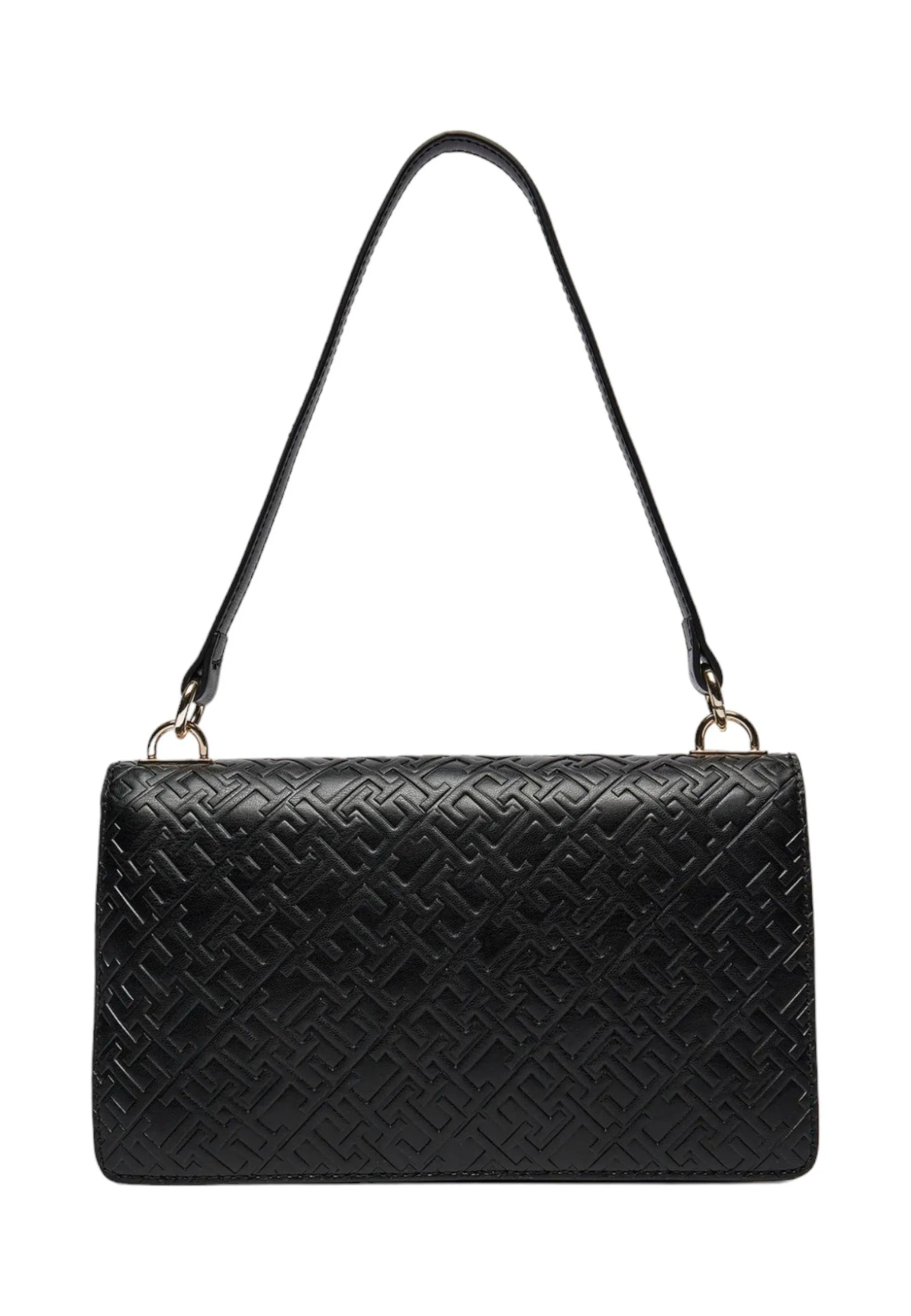 TOMMY HILFIGER Refined Shoulder Borsa Donna Black AW0AW15975
