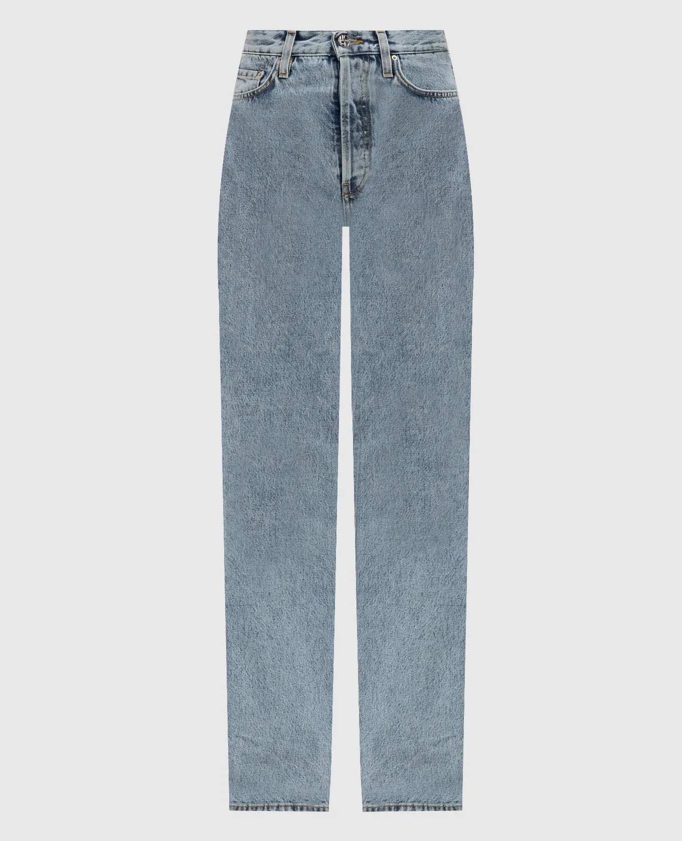 Toteme Jeans blu con patch logo 234WRB951FB0045