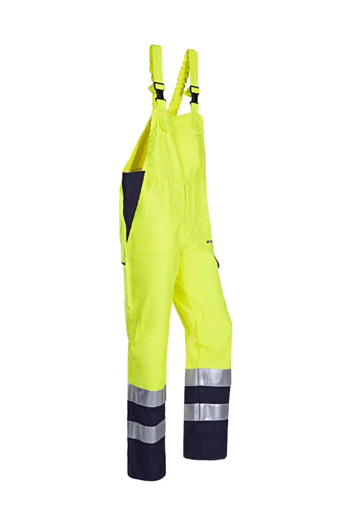 Tuta da lavoro alta visibilità Sioen Uk, 42R Unisex, col. Blu Navy/Giallo