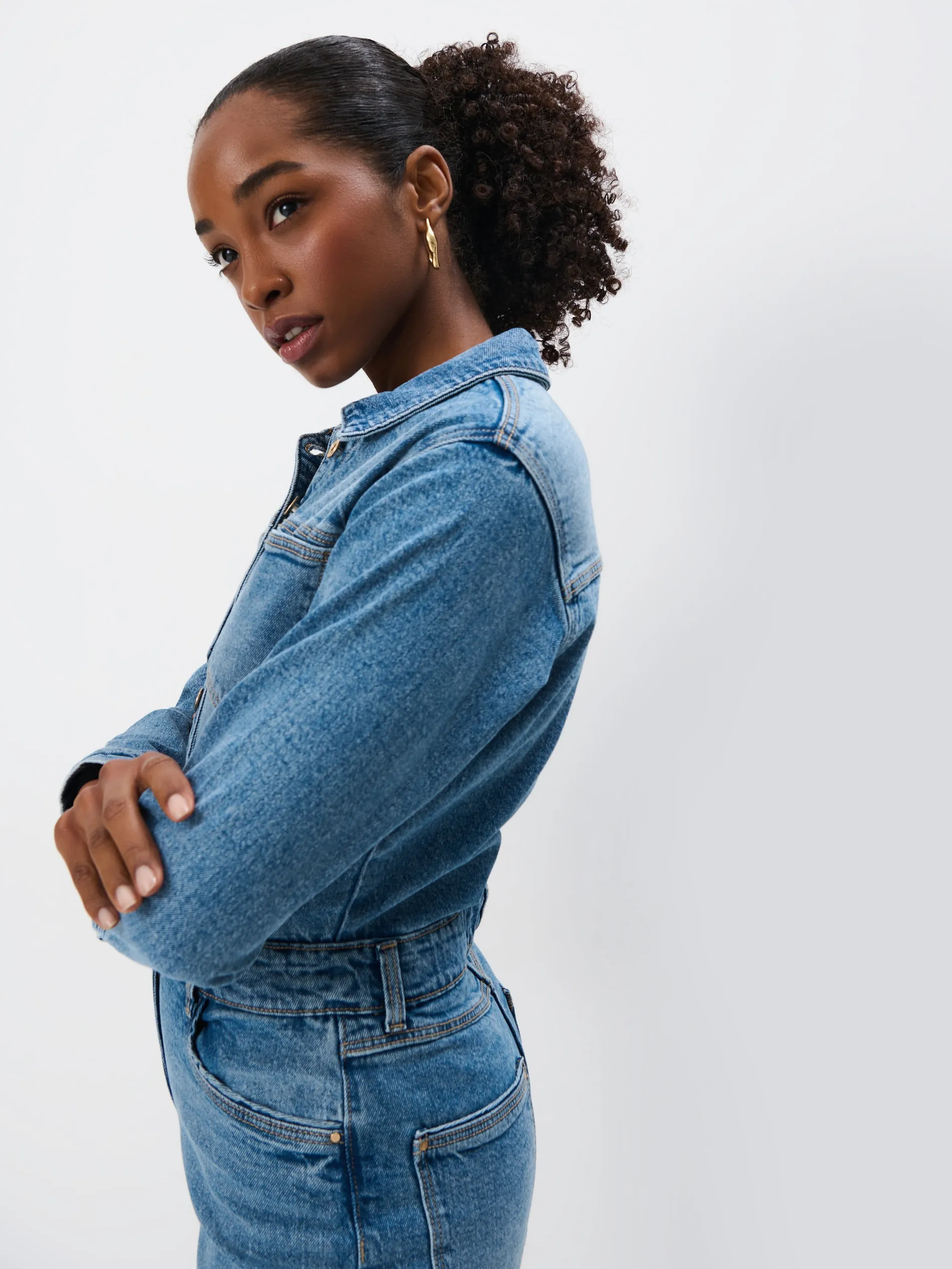 Tuta intera in denim