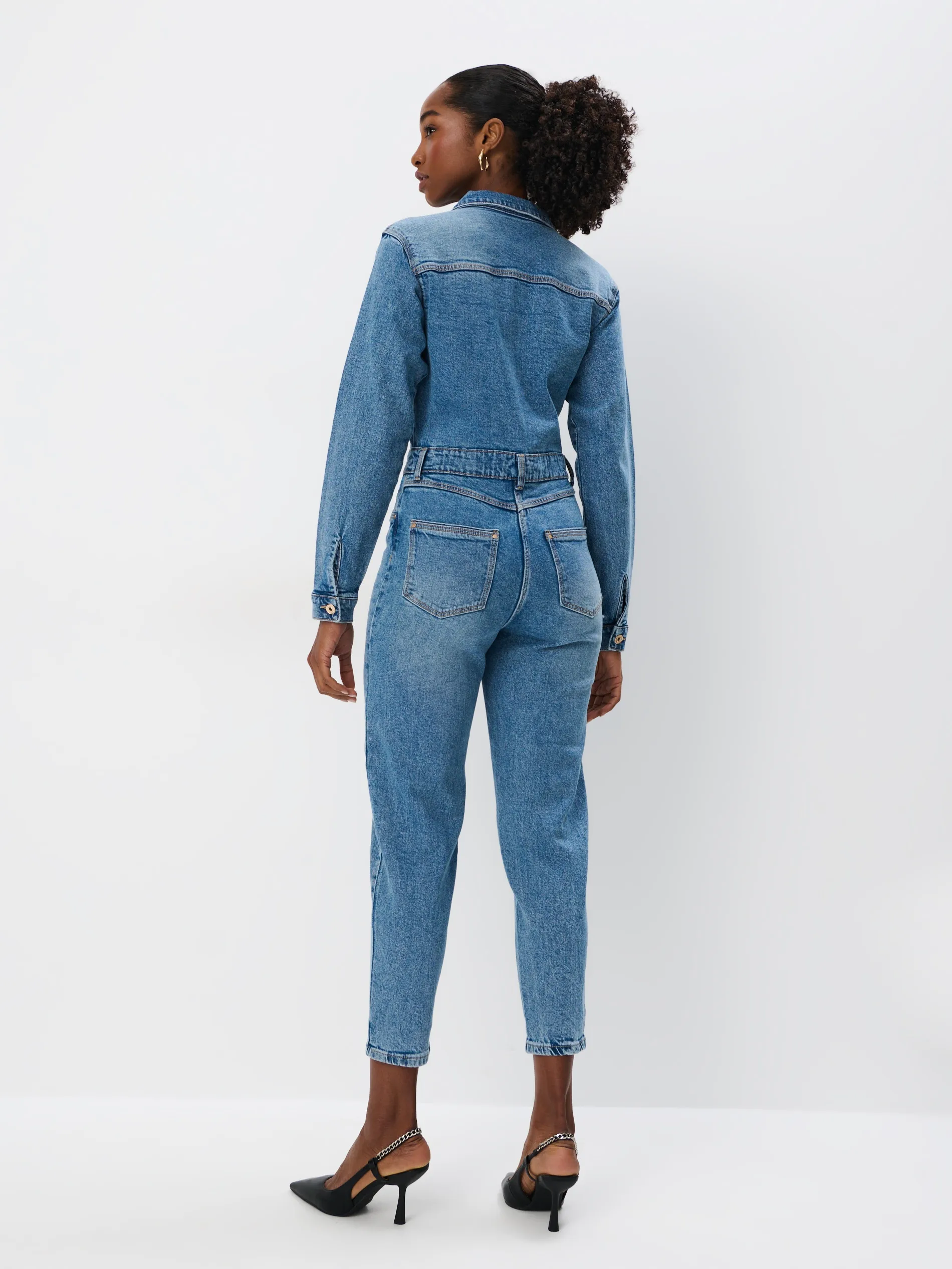 Tuta intera in denim
