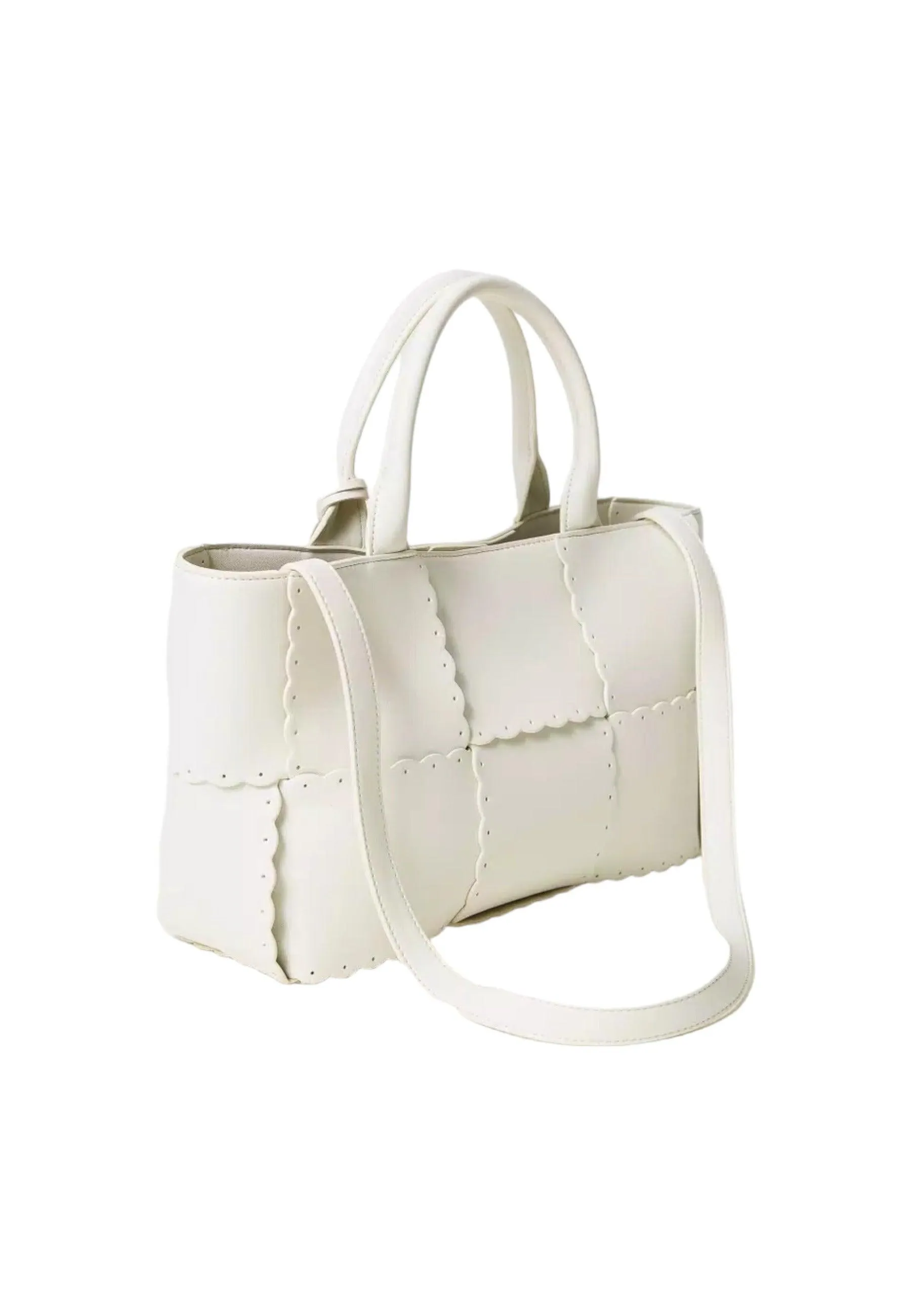 TWINSET Borsa Shopper Bianco Avorio 231TD8251