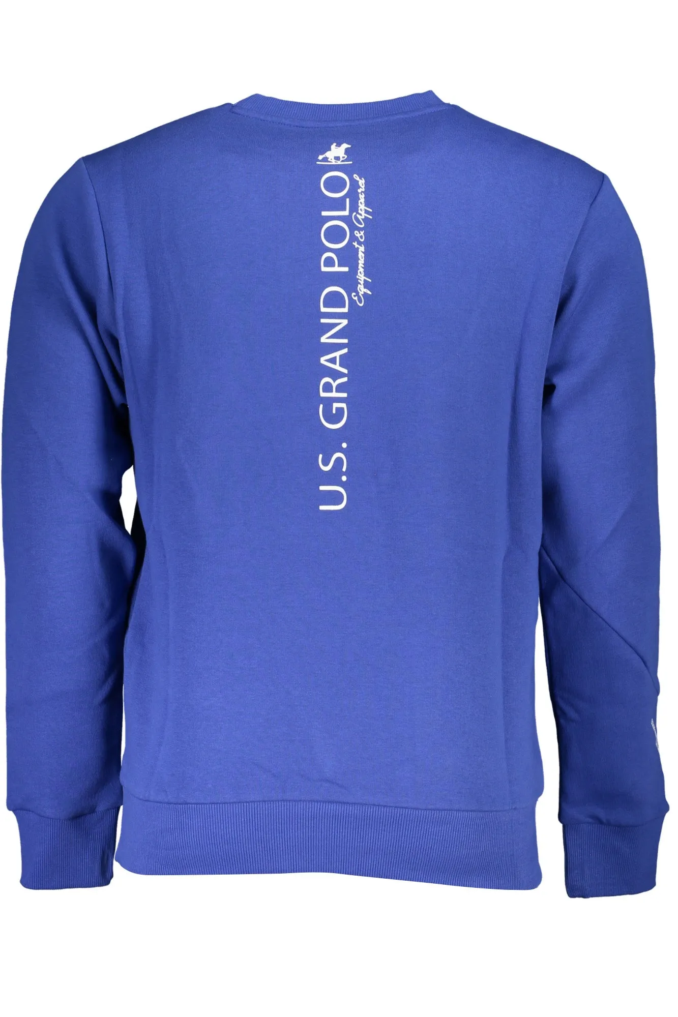 U.S. GRAND POLO FELPA SENZA ZIP UOMO BLU