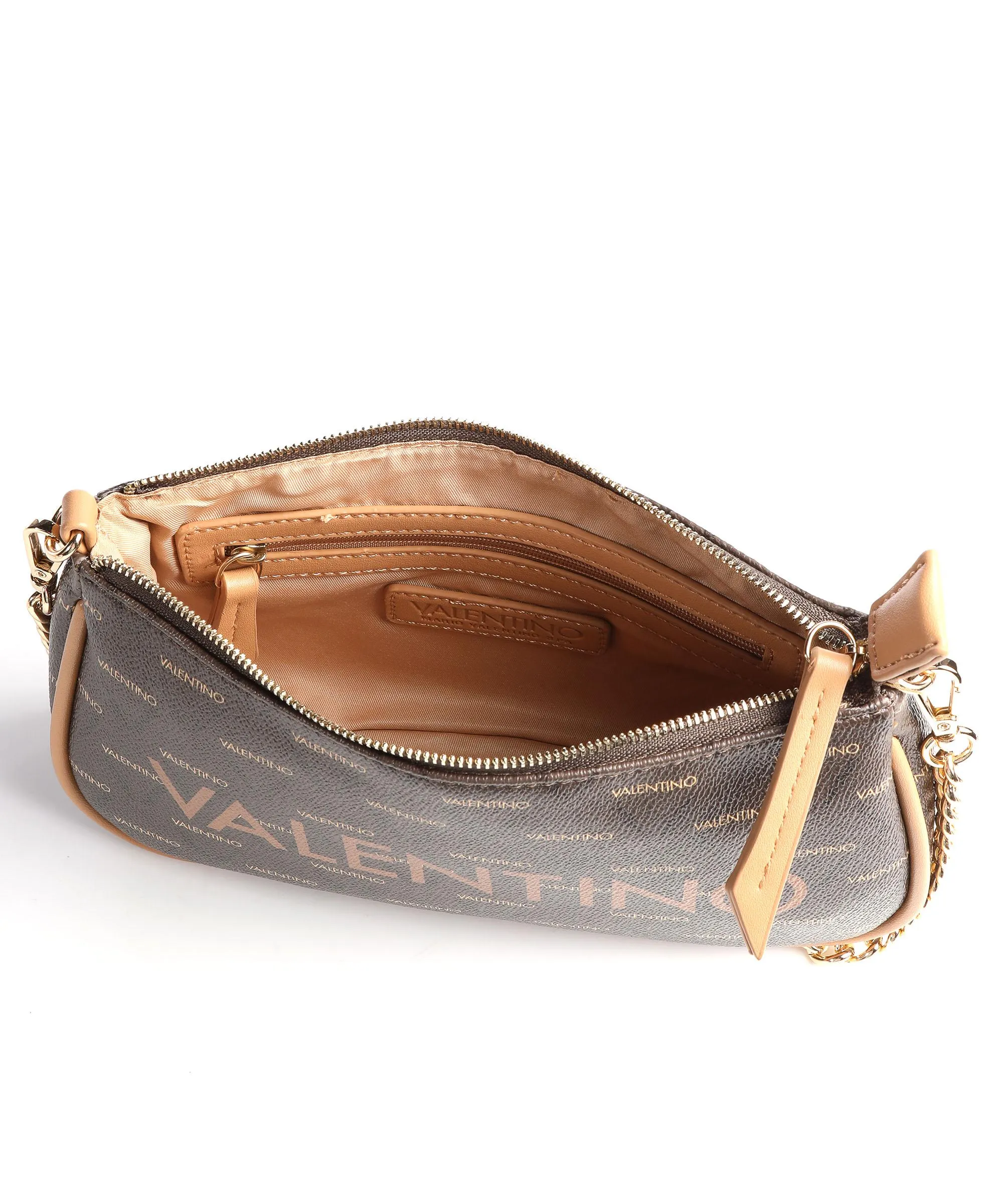  Valentino Bags Liuto Borsa a spalla pelle sintetica marrone  