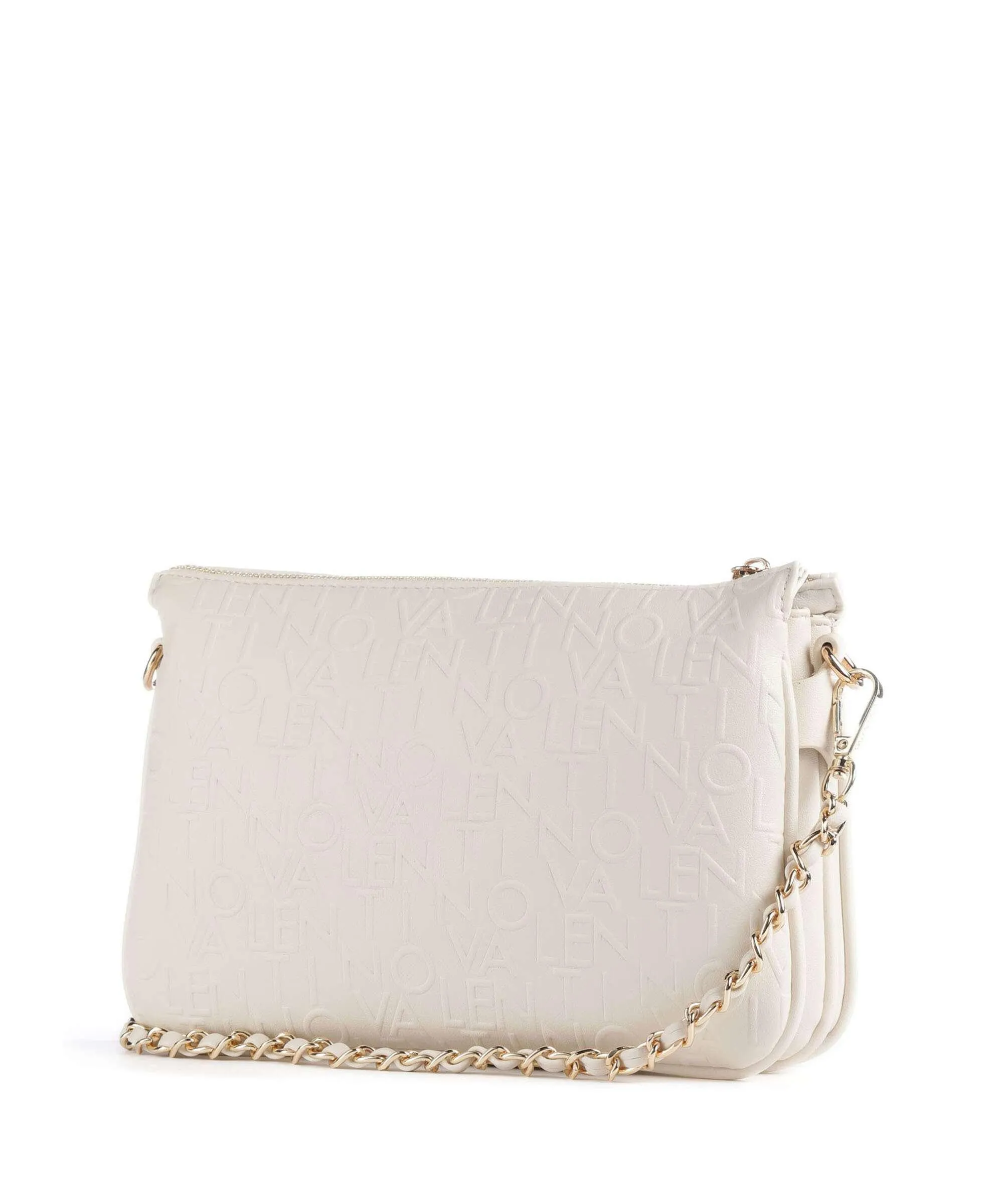  Valentino Bags Relax Borsa a tracolla pelle sintetica avorio  