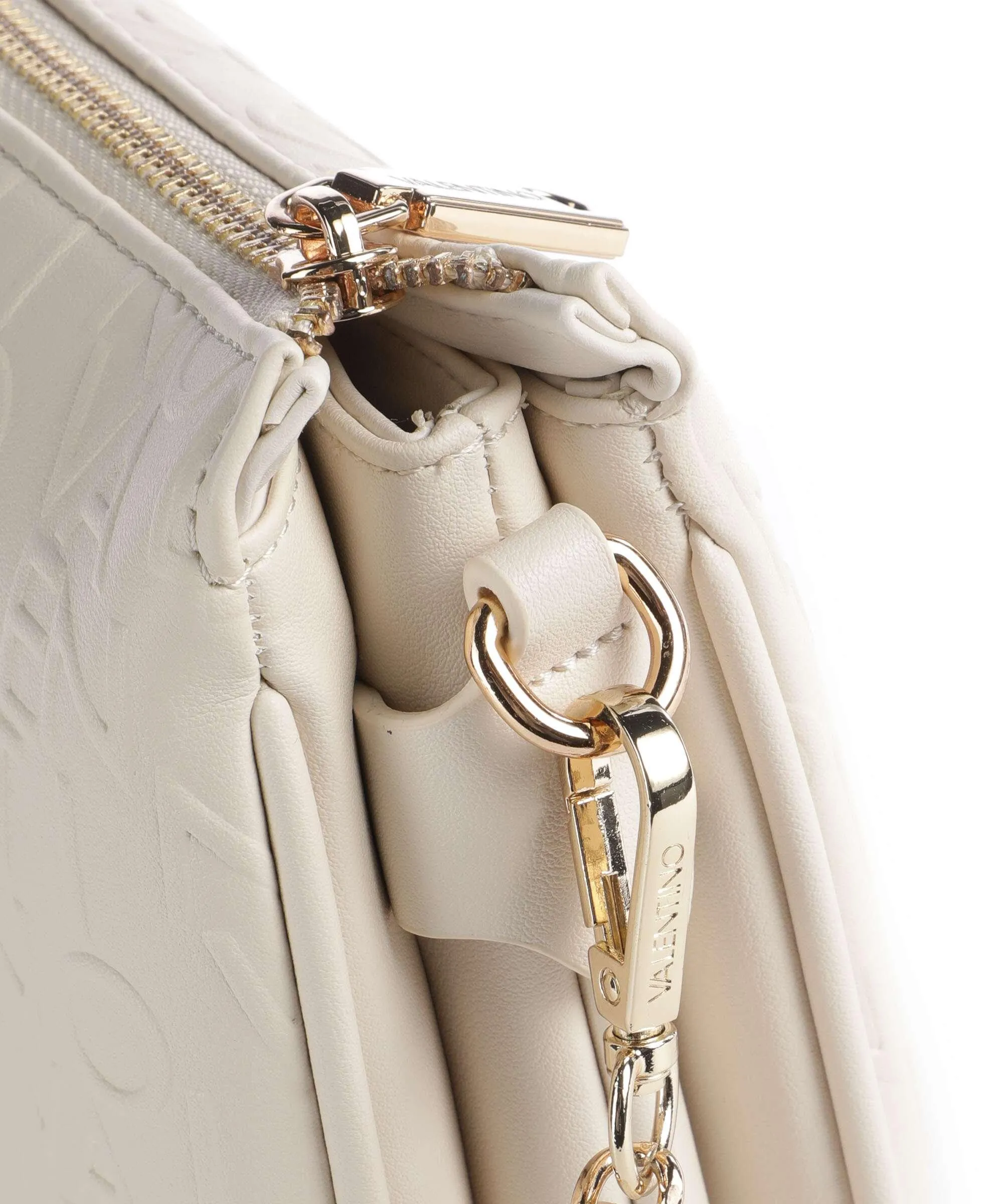  Valentino Bags Relax Borsa a tracolla pelle sintetica avorio  