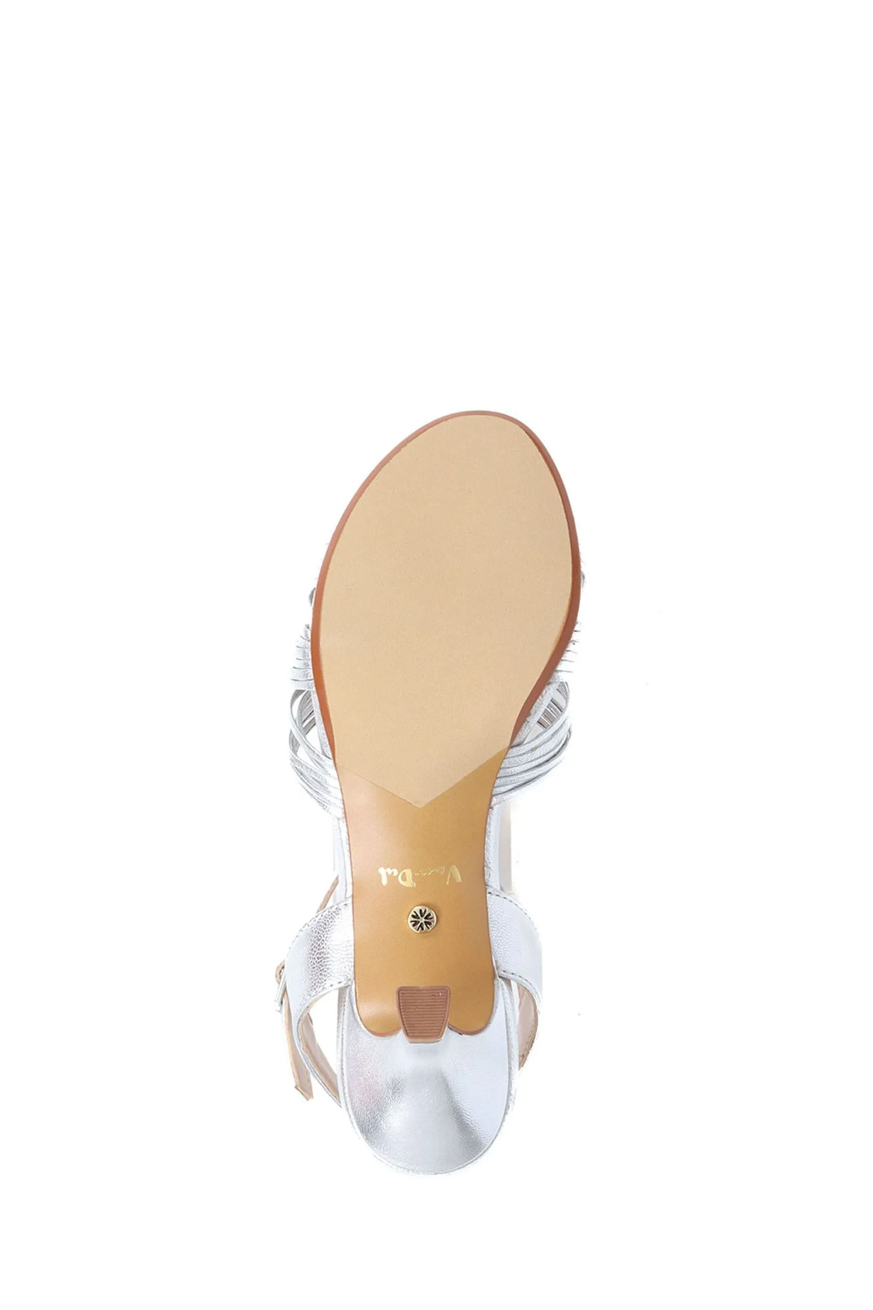 Van Dal - Argento - Dettagli metallizzati - Scarpe in pelle con tacco e tacco
