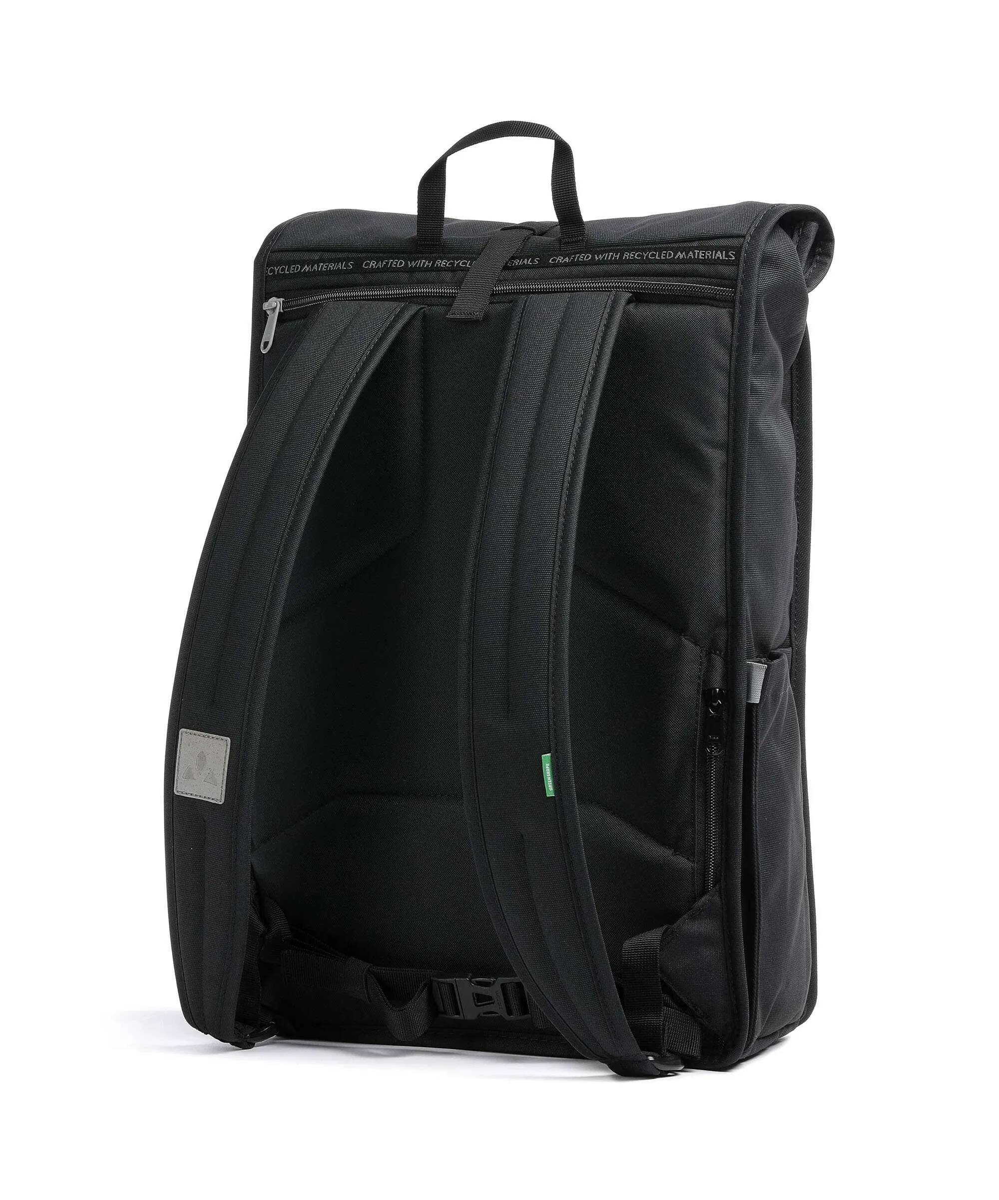  Vaude Urban Coreway Zaino roll-top 15″ tela, poliestere riciclato nero  